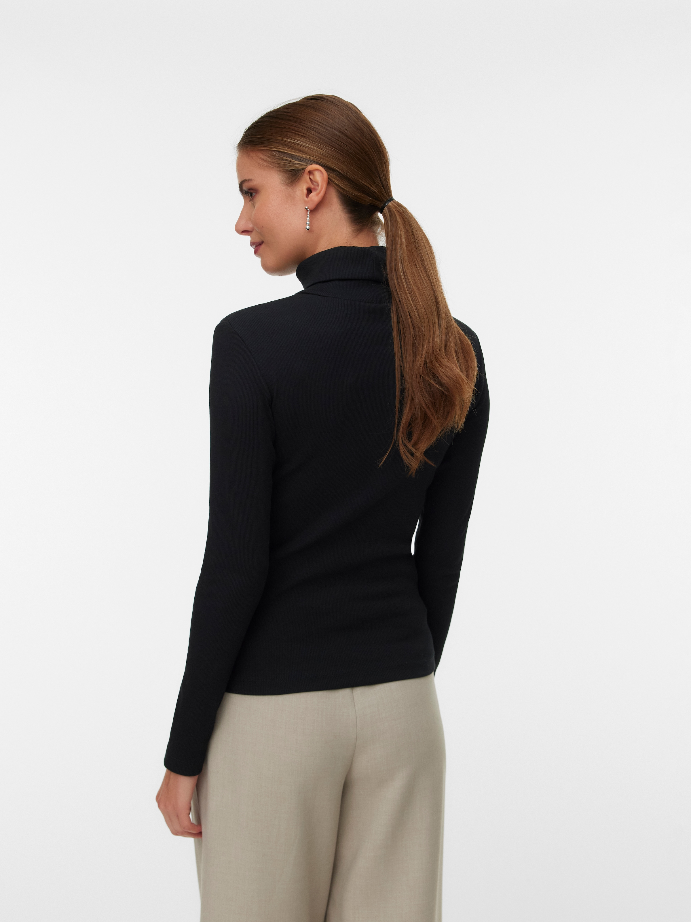 Vero Moda Rollkragenshirt »VMCHLOE LS ROLLNECKTOP GA JRS NOOS«