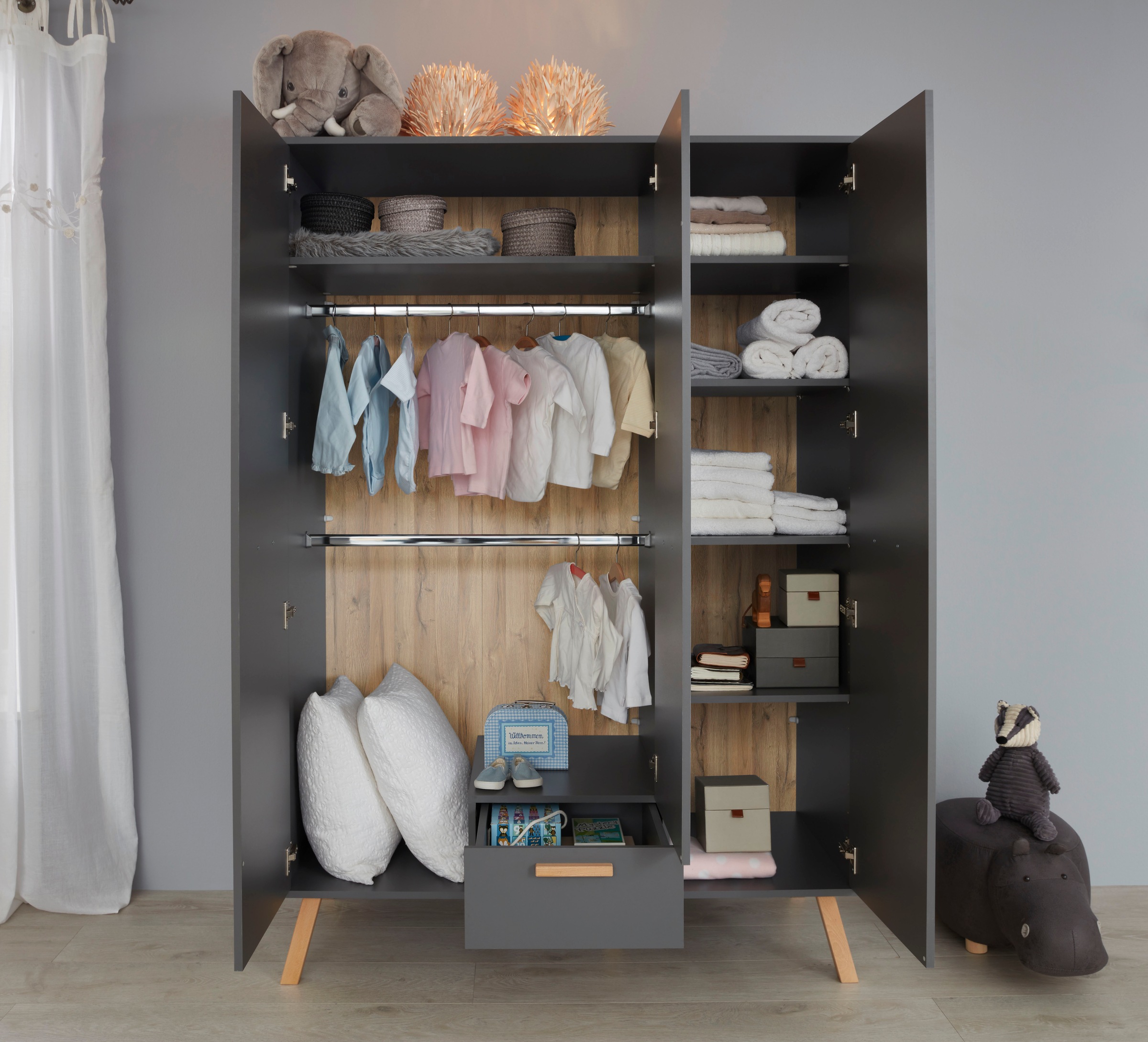 trendteam Kleiderschrank »Mats« 3 türig