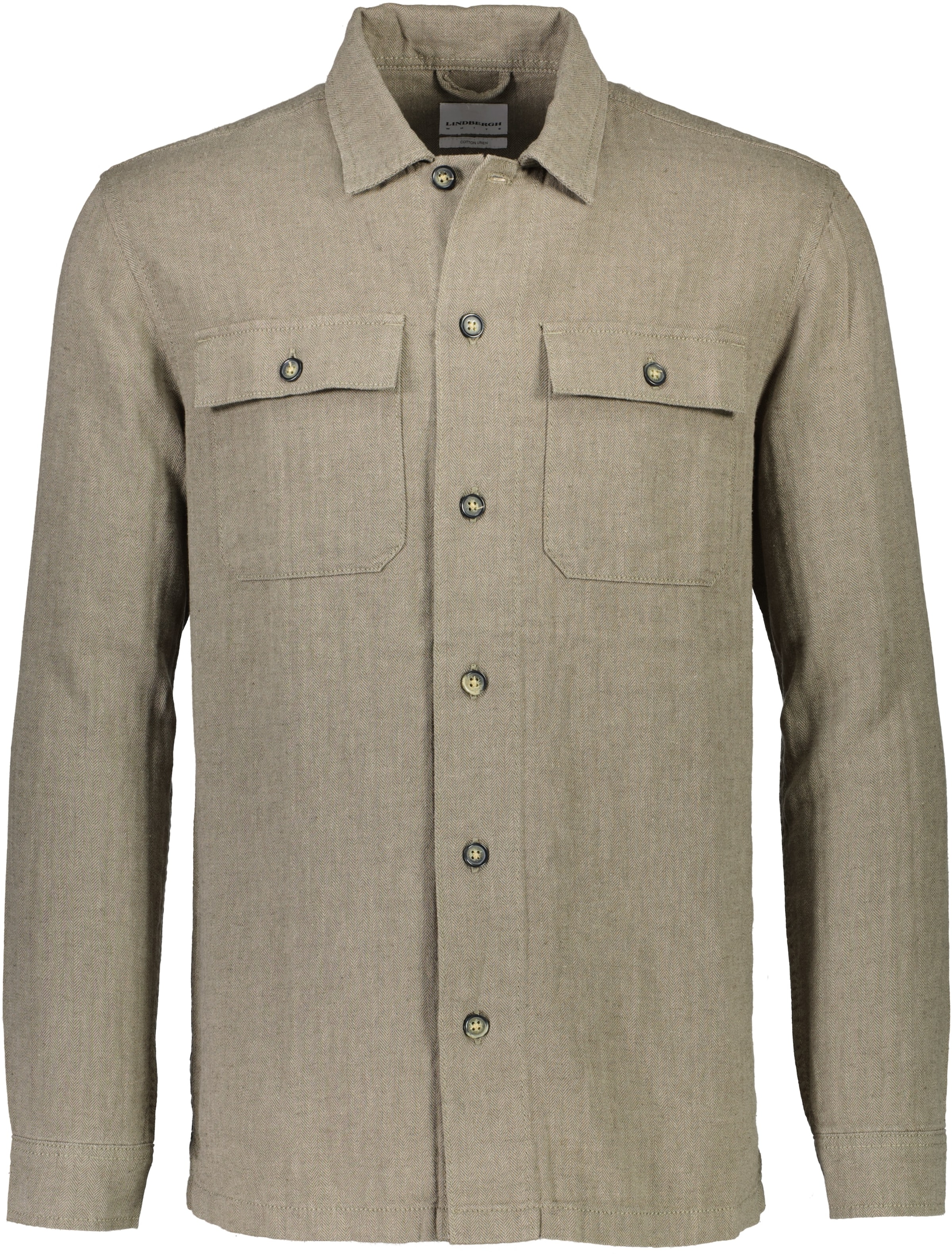 LINDBERGH Hemdjacke ohne Kapuze mit Knopfleiste