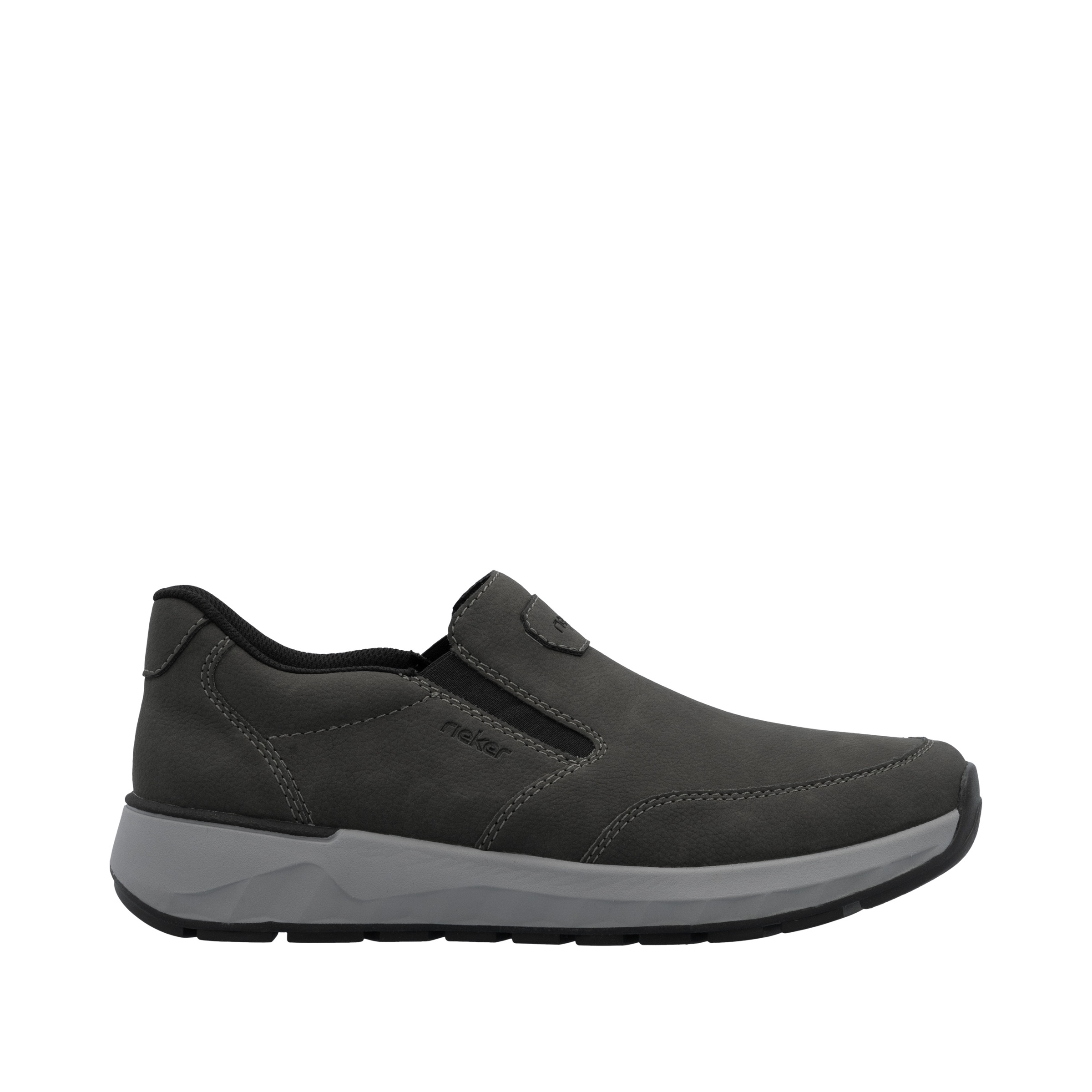 Rieker Slipper, Schlupfschuh, Halbschuh, Slip-on Sneaker mit Ziernähte