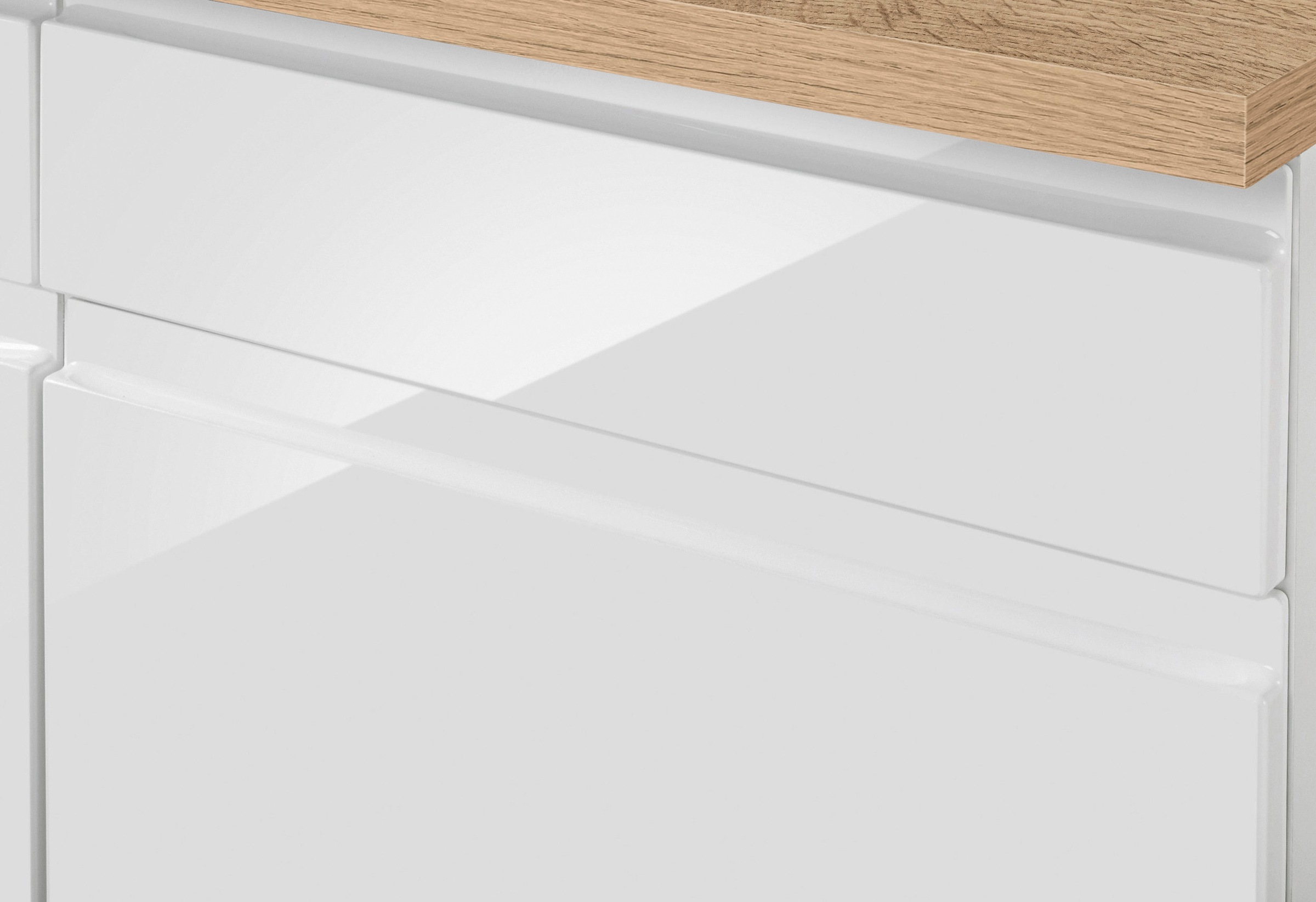 KOCHSTATION Küchenzeile »KS-Virginia«, Breite 390 cm, mit Glaskeramik-oder Induktionskochfeld