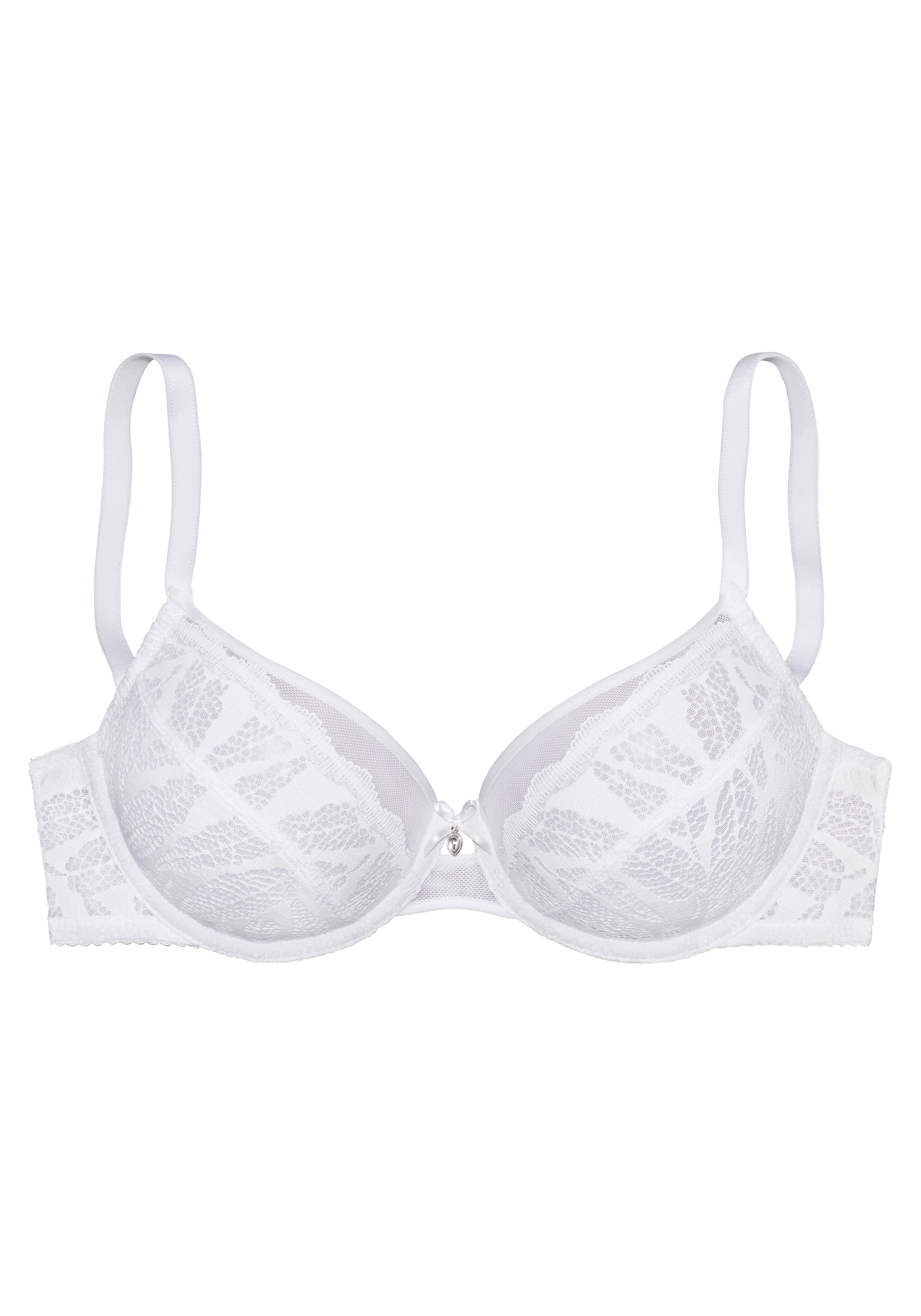 Vivance Bügel-BH, aus elastischer Jacquardspitze, verführerische Dessous