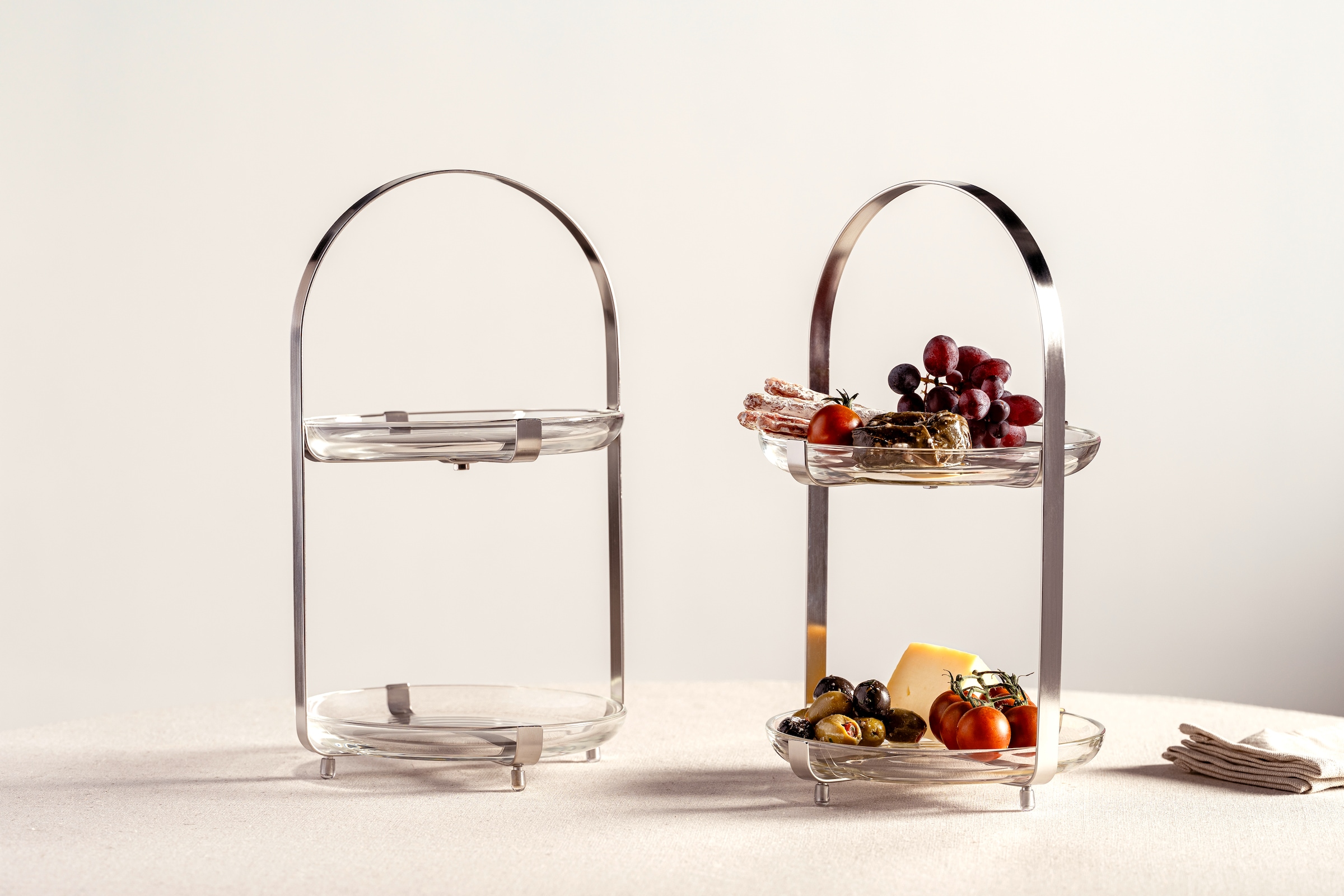 LEONARDO Etagere »CUCINA, 2 stufig - Höhe 32 cm« Servieretagere mehrstöckig, zum Servieren und Präsentieren