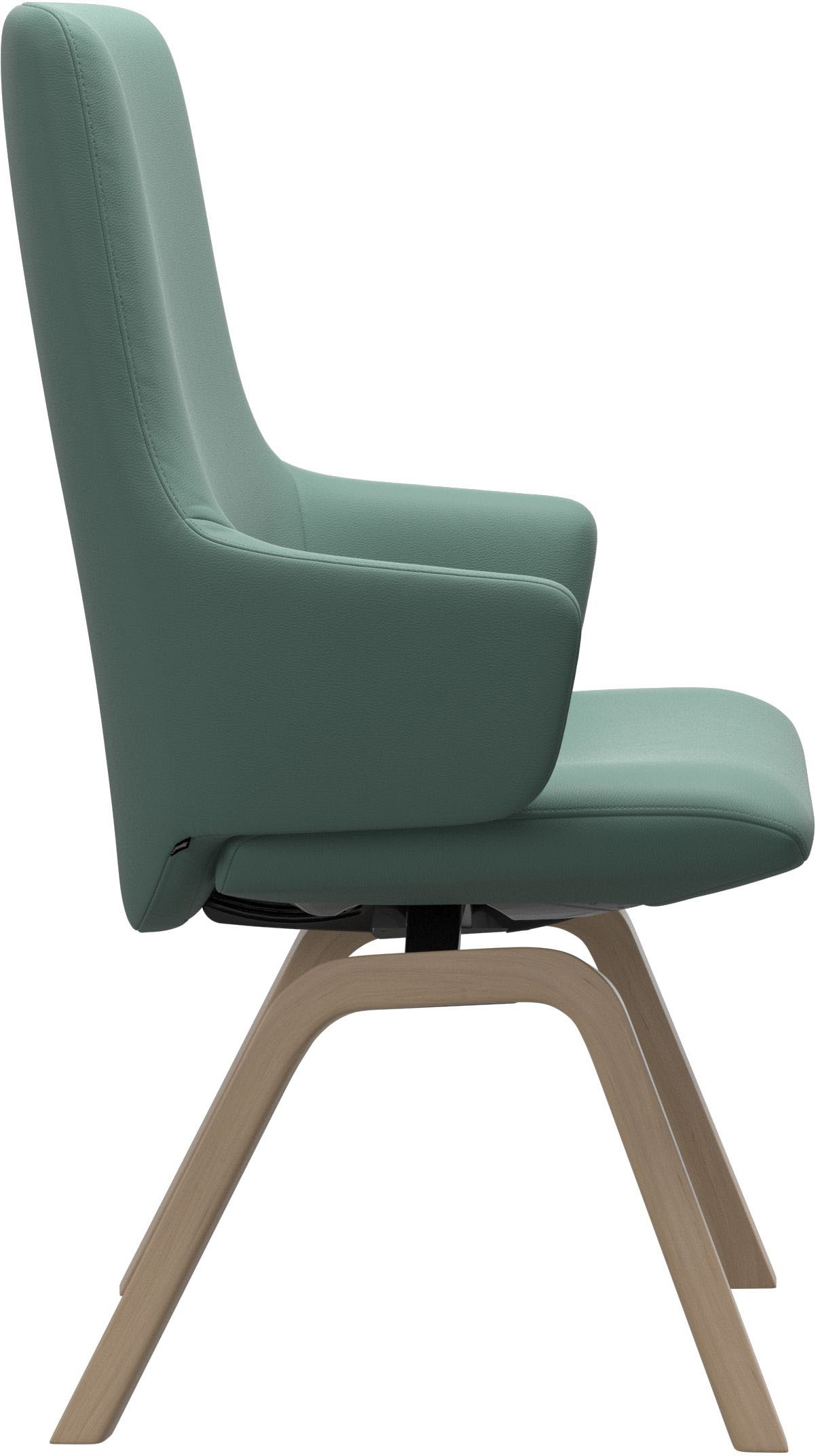 Stressless® Polsterstuhl »Laurel«, Leder PALOMA, High Back mit Armlehne, Größe L, mit schräggestellten Beinen in Eiche