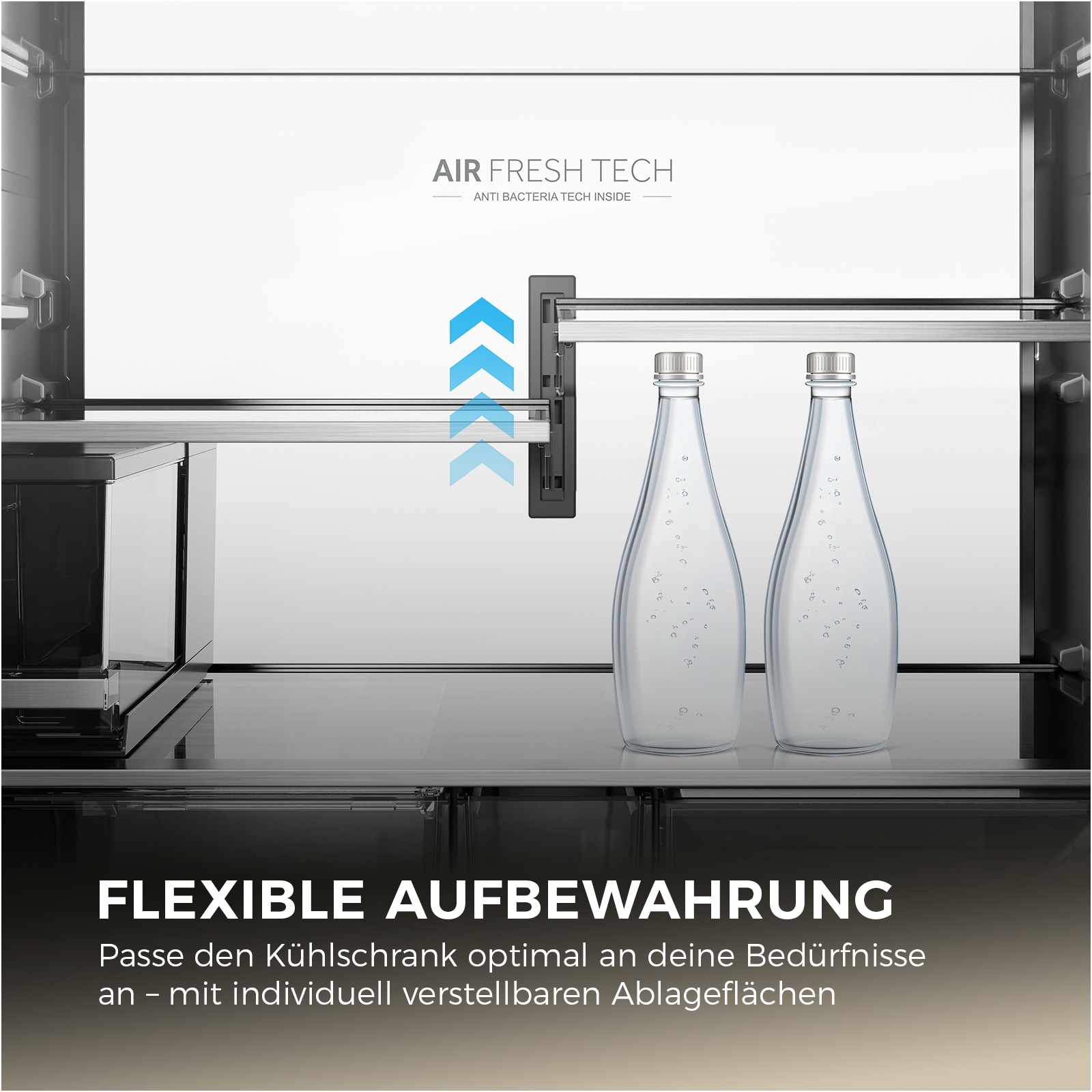 Haier Multi Door Horizon Collection »HCW99F18DHMB« 182,5 cm hoch 90,5 cm breit