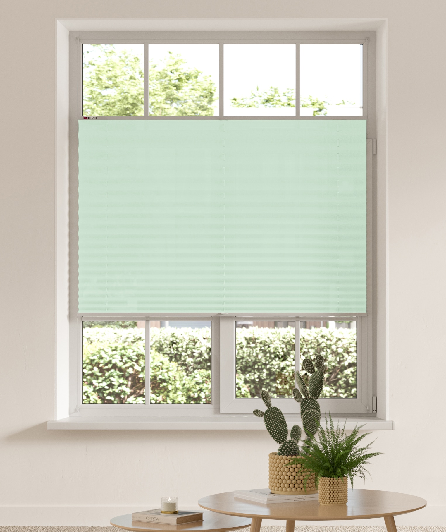 OTTO home Plissee »DAHRA - in Crush-Optik« Lichtschutz ohne Bohren verspannt Fixmaß, Bestseller mit über 5500 4,5-Sterne-Bewertungen, Klemmträger