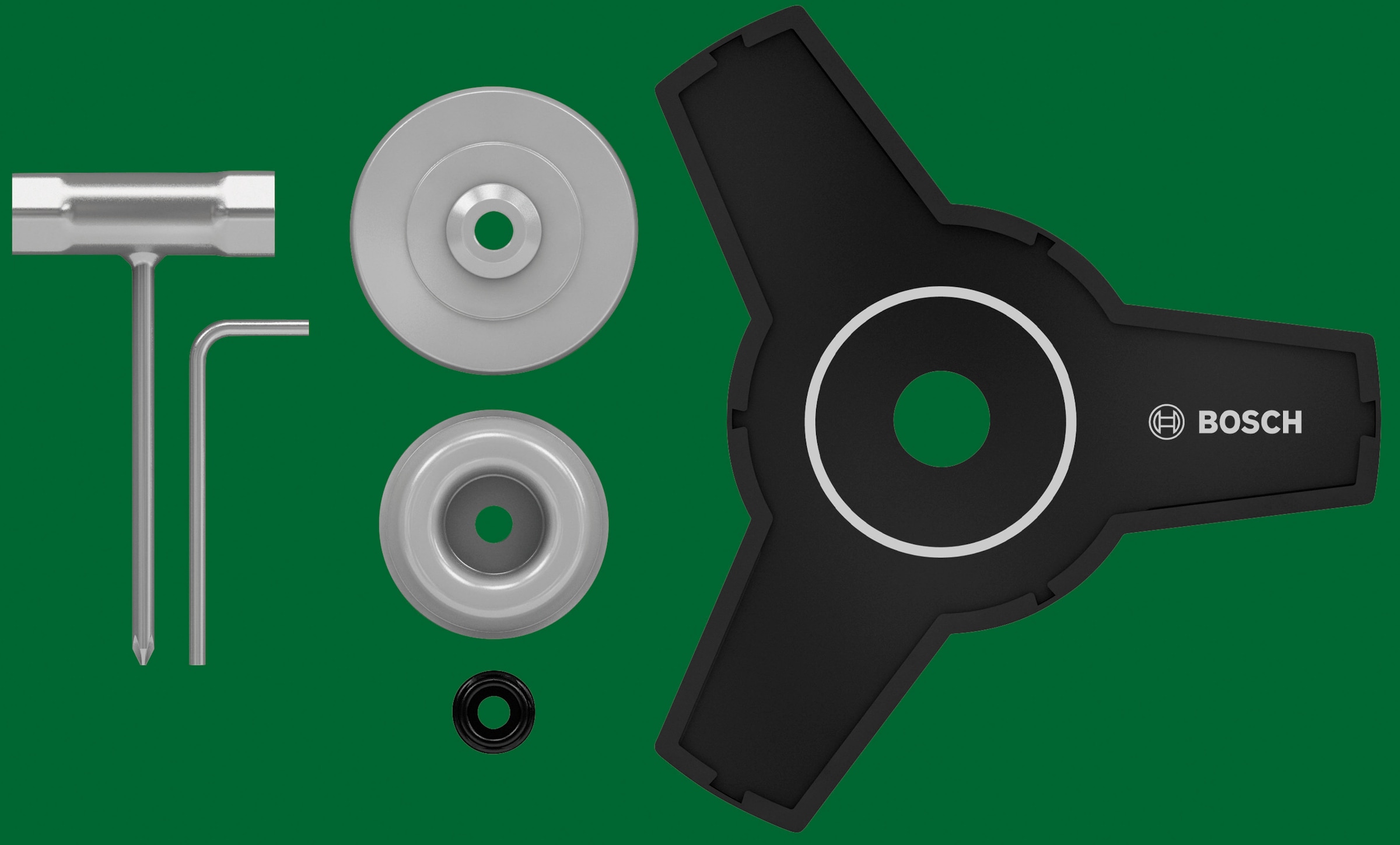 Bosch Home & Garden Motorsensenmesser »Mähmesser Umbausatz« für AdvancedGrassCut 36V-33 und AdvancedBrushCut 36V-23-750