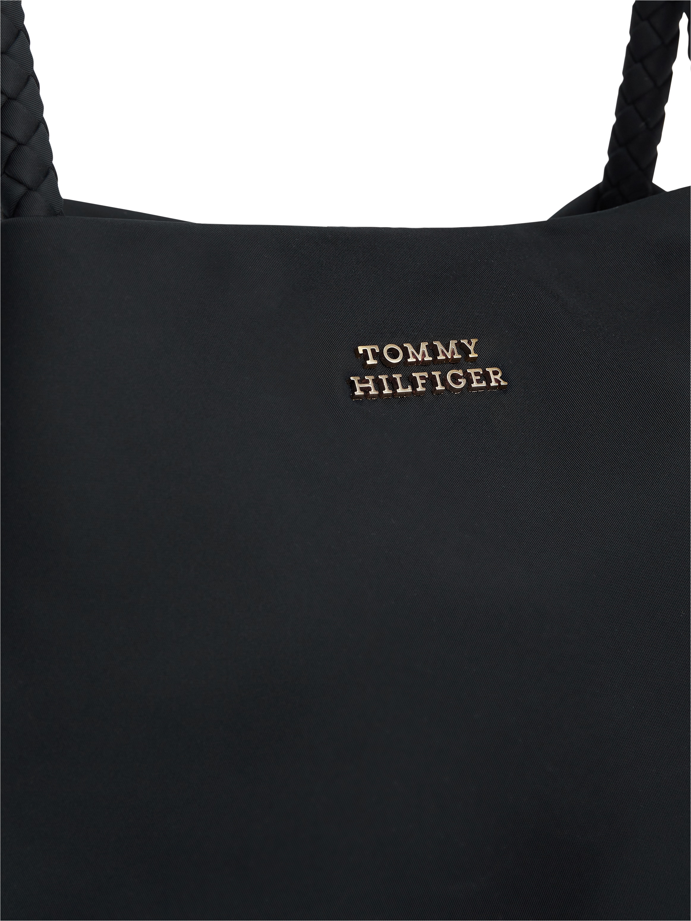 Tommy Hilfiger Handtasche »TH MARINA BUCKET NYLON« Damen Tragetasche, Umhängetasche, Schultertasche mit Logoschriftzug