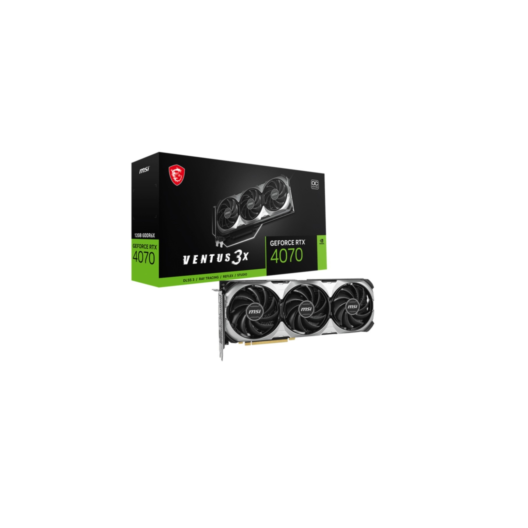 MSI Grafikkarte »GEFORCE RTX 4070 VENTUS 3X E 12G OC«