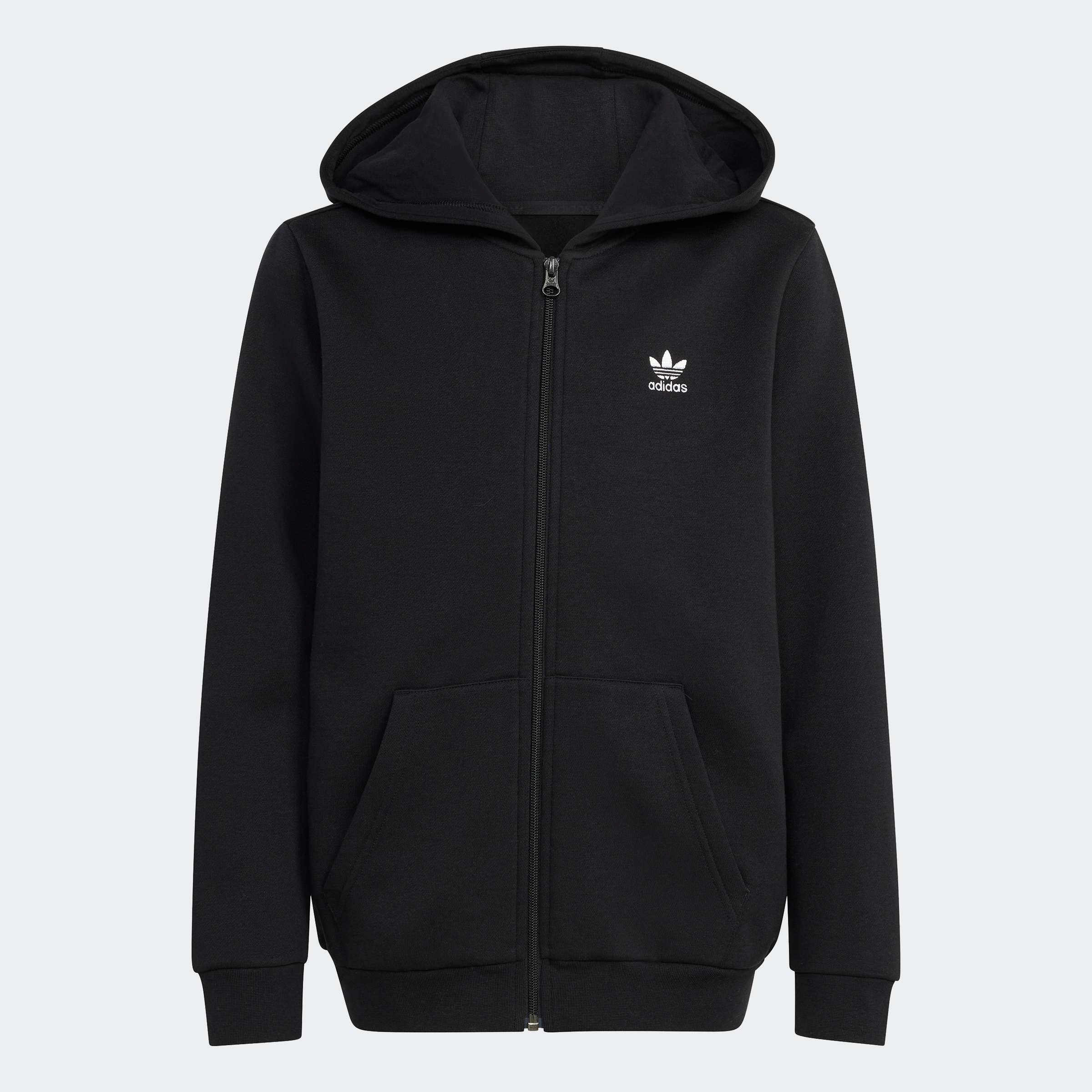 adidas Originals Kapuzensweatshirt »LOOSE FULL ZIP AUS FLEECE«
