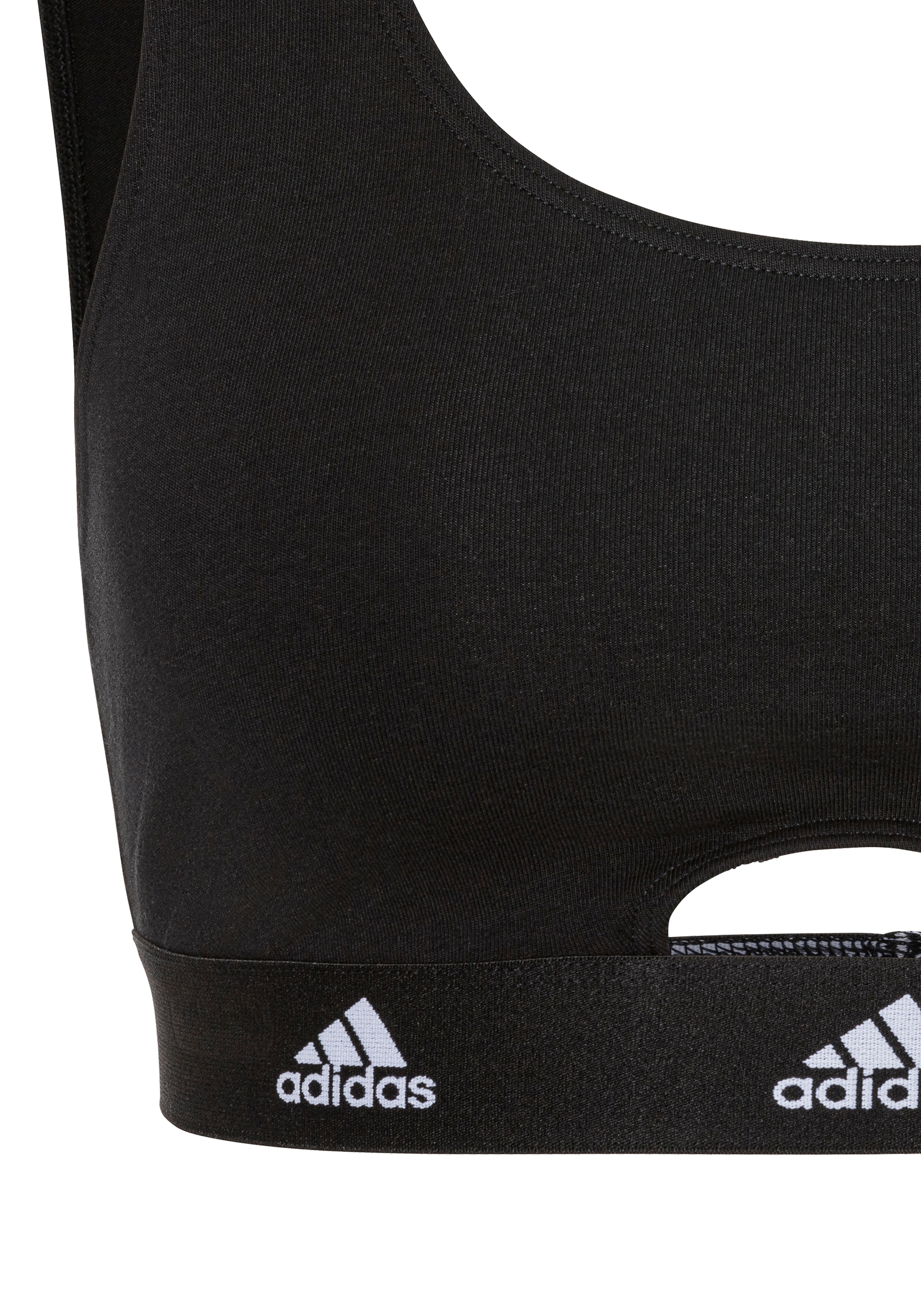 adidas Sportswear Bralette »Active Comfort«, ohne Bügel, tiefer Rücken- und Rundhals-Ausschnitt