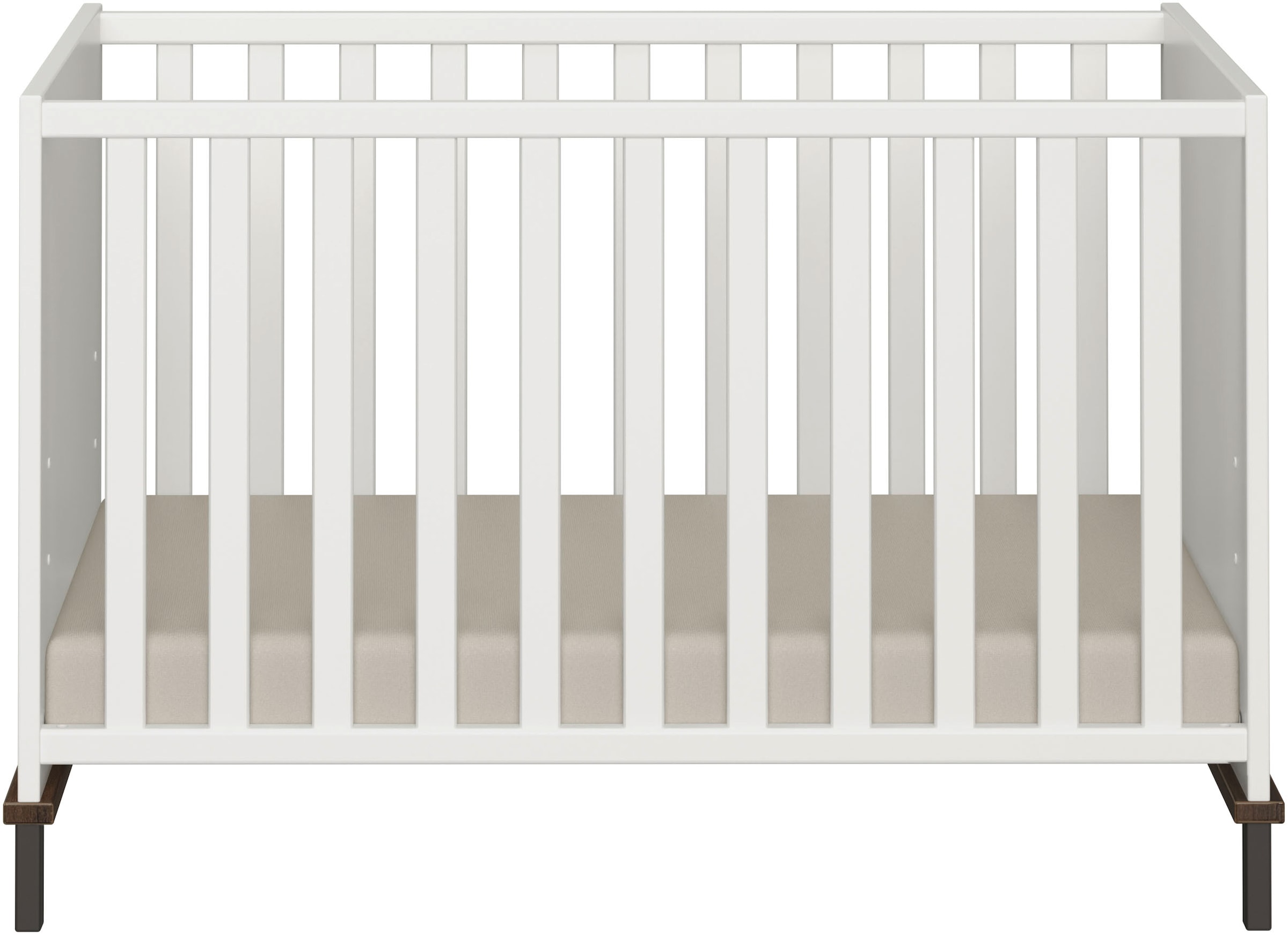 YUNY by PAIDI Babybett »LOVELY ALIV in Off-White« Gitterbett höhenverstellbar, Kinderbett