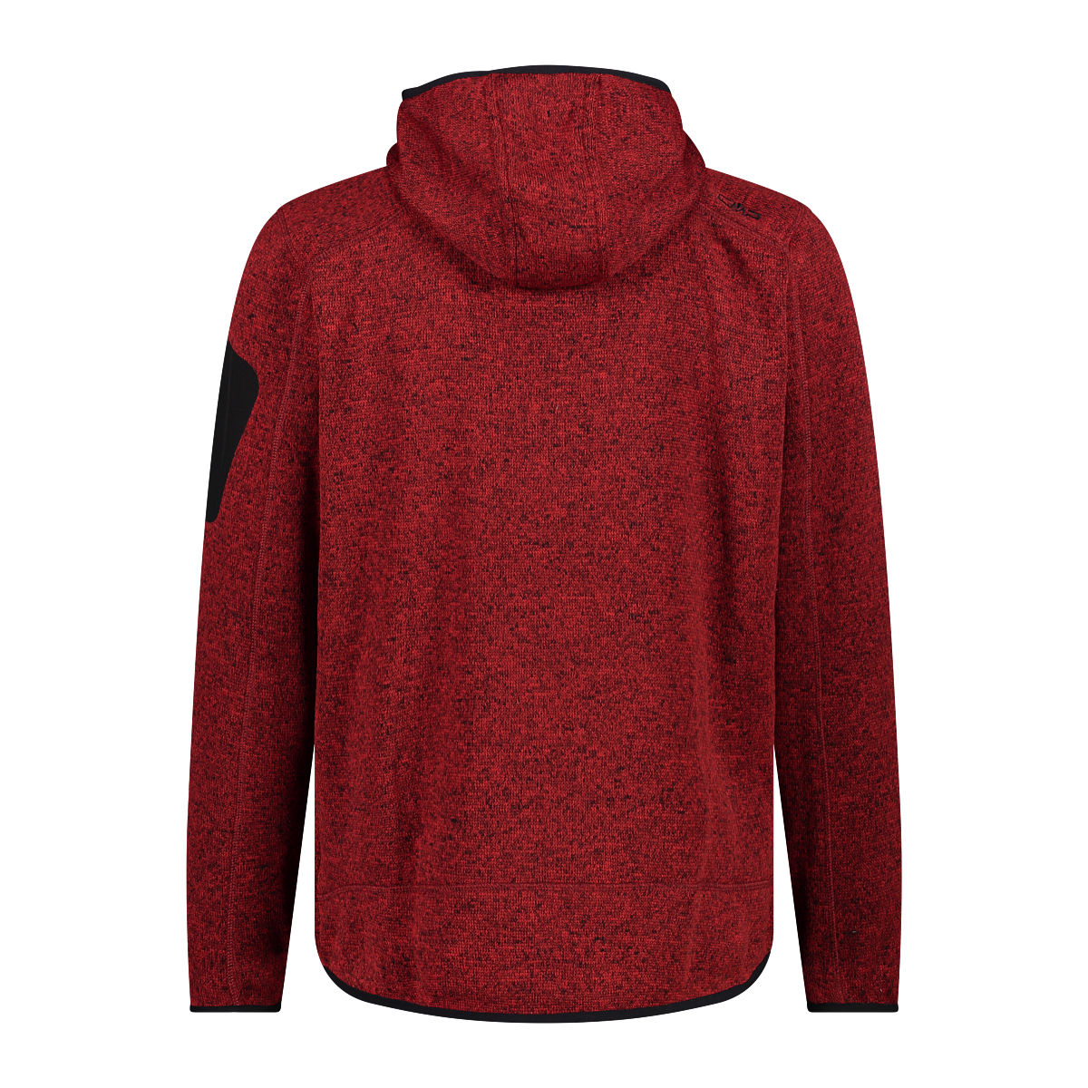 CMP Strickfleecejacke »MAN JACKET FIX HOOD«, (1 St.), mit Kapuze