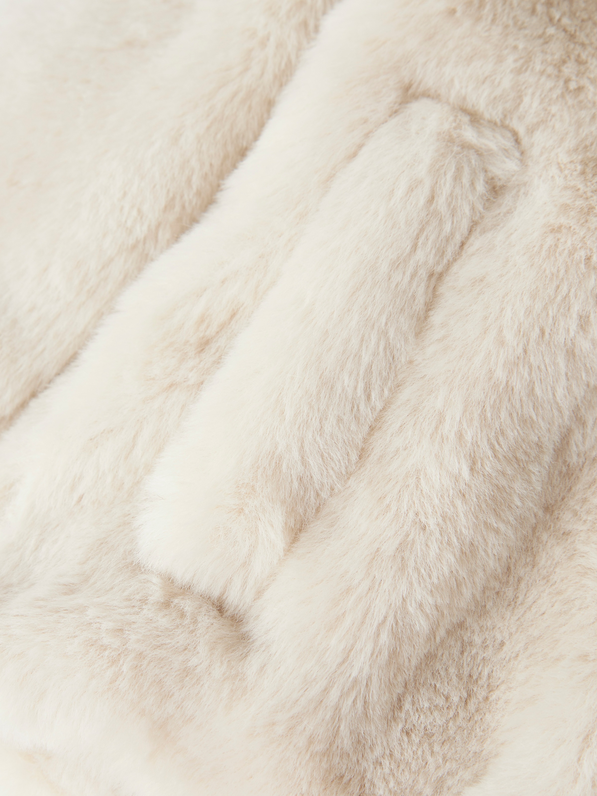 Name It Kapuzenplüschjacke »NBFMILA JACKET HOOD PB« mit Kapuze Kunstfaser
