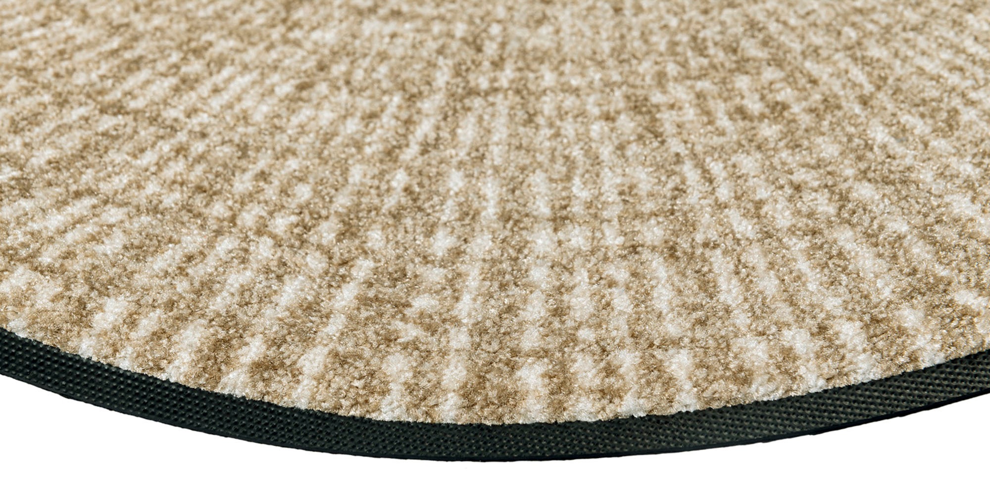 wash+dry by Kleen-Tex Teppich »Cascara beige«, rund, 7 mm Höhe