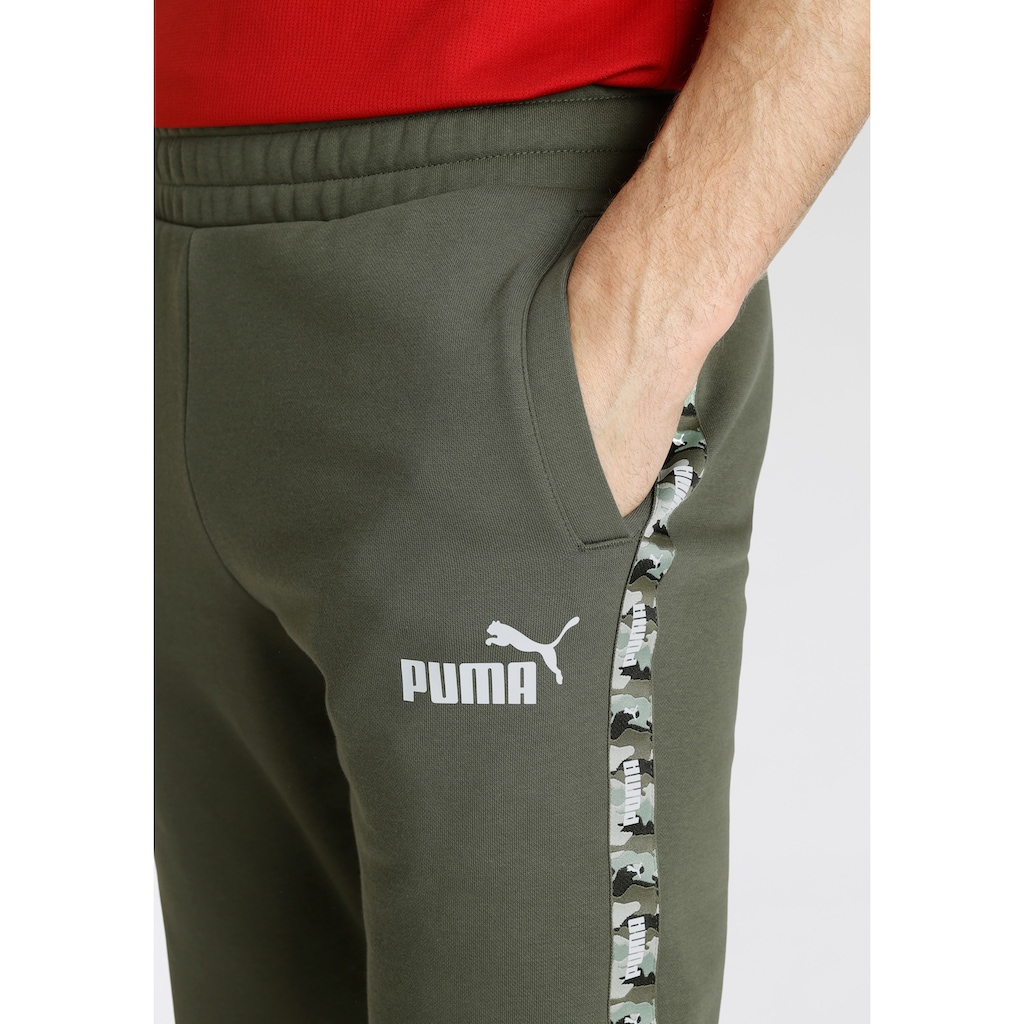 PUMA Jogginghose »ESS TAPE CAMO Sweatpants FL cl«