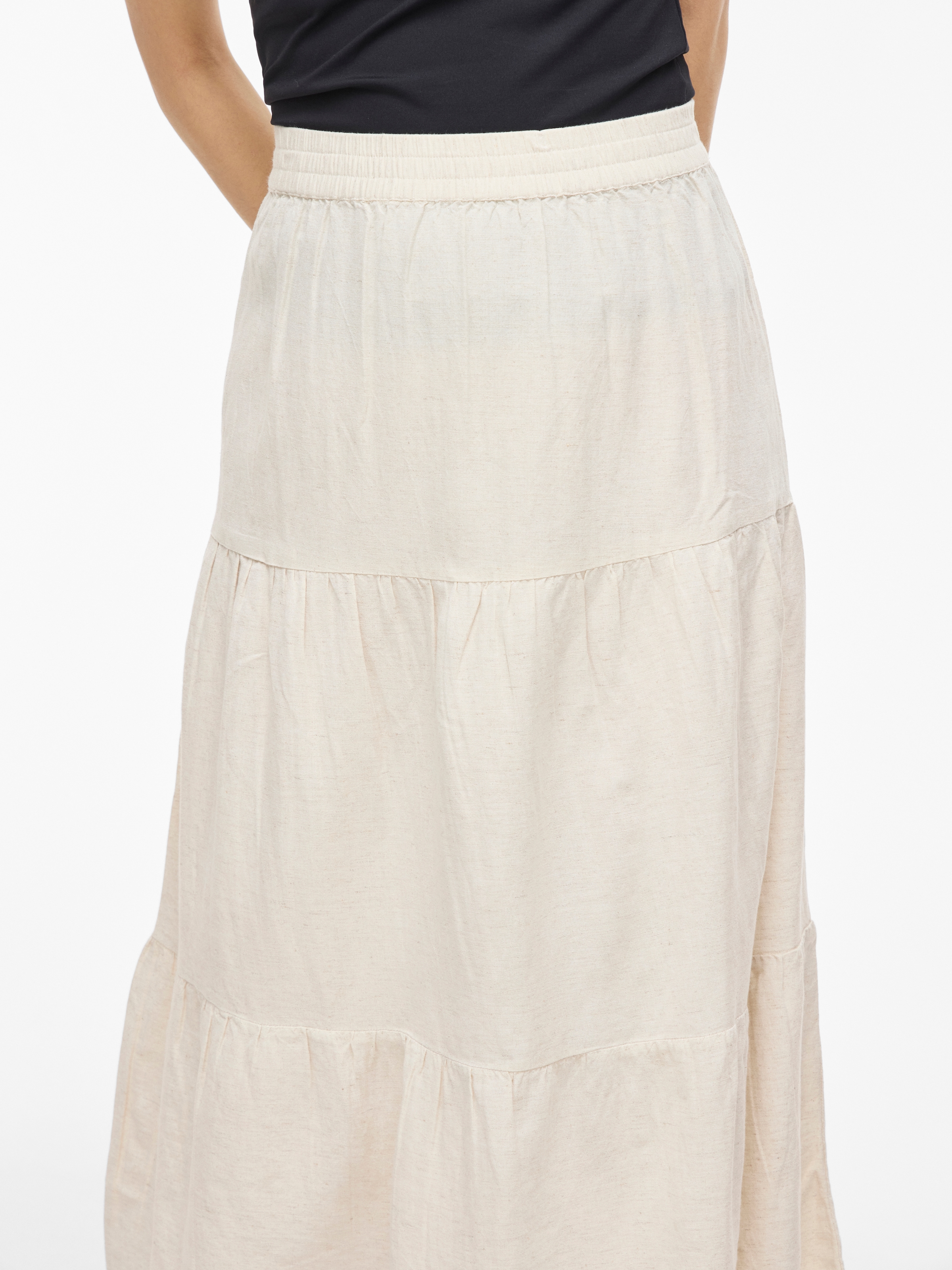 Vila Maxirock »VIPRISILLA HW ANKLE SKIRT - NOOS«