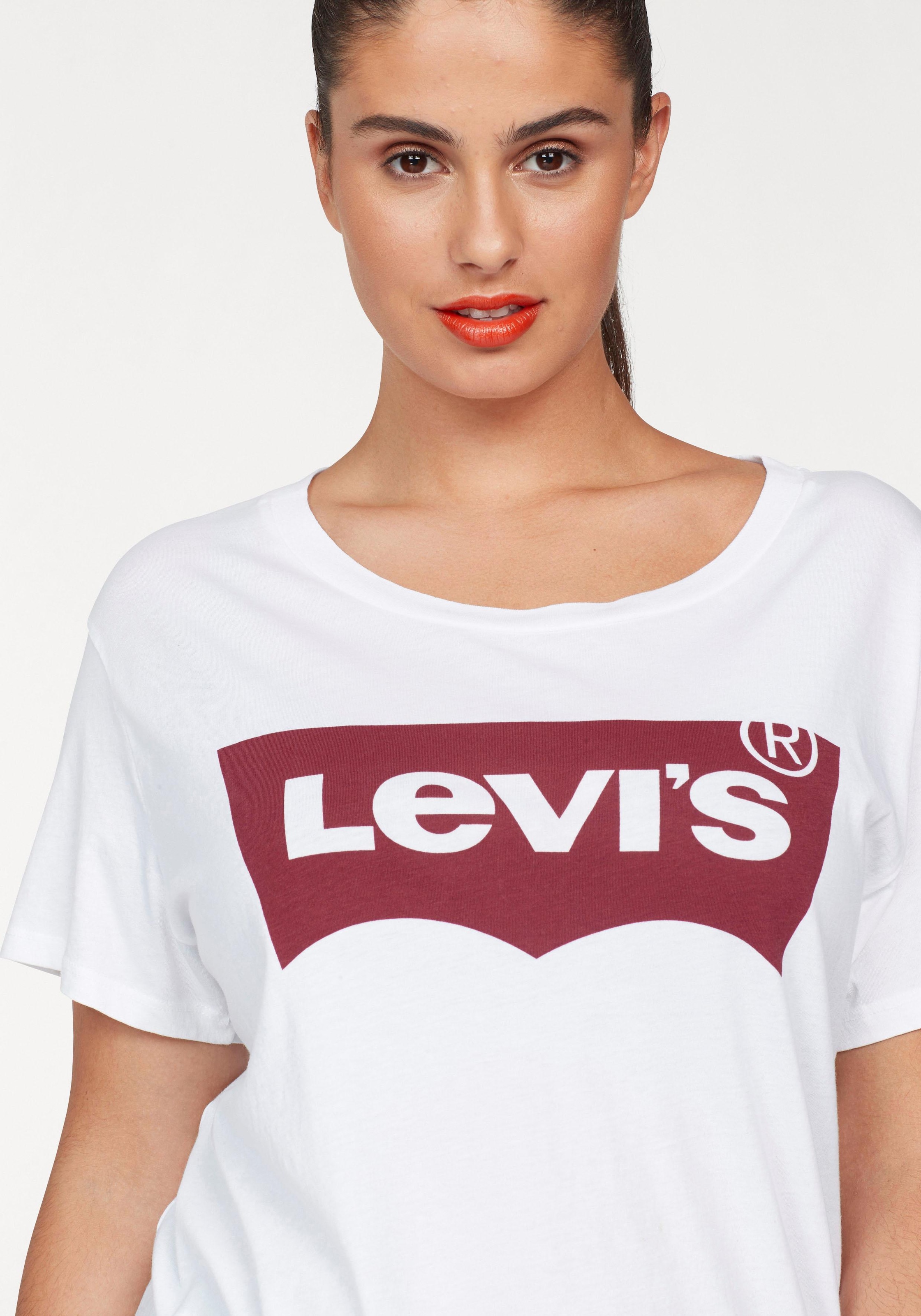 Levi's® Plus T-Shirt »Perfect Tee«, mit Batwing-Logo