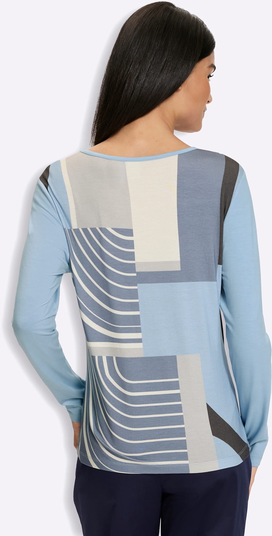 heine Langarmshirt »Druck-Shirt« 1