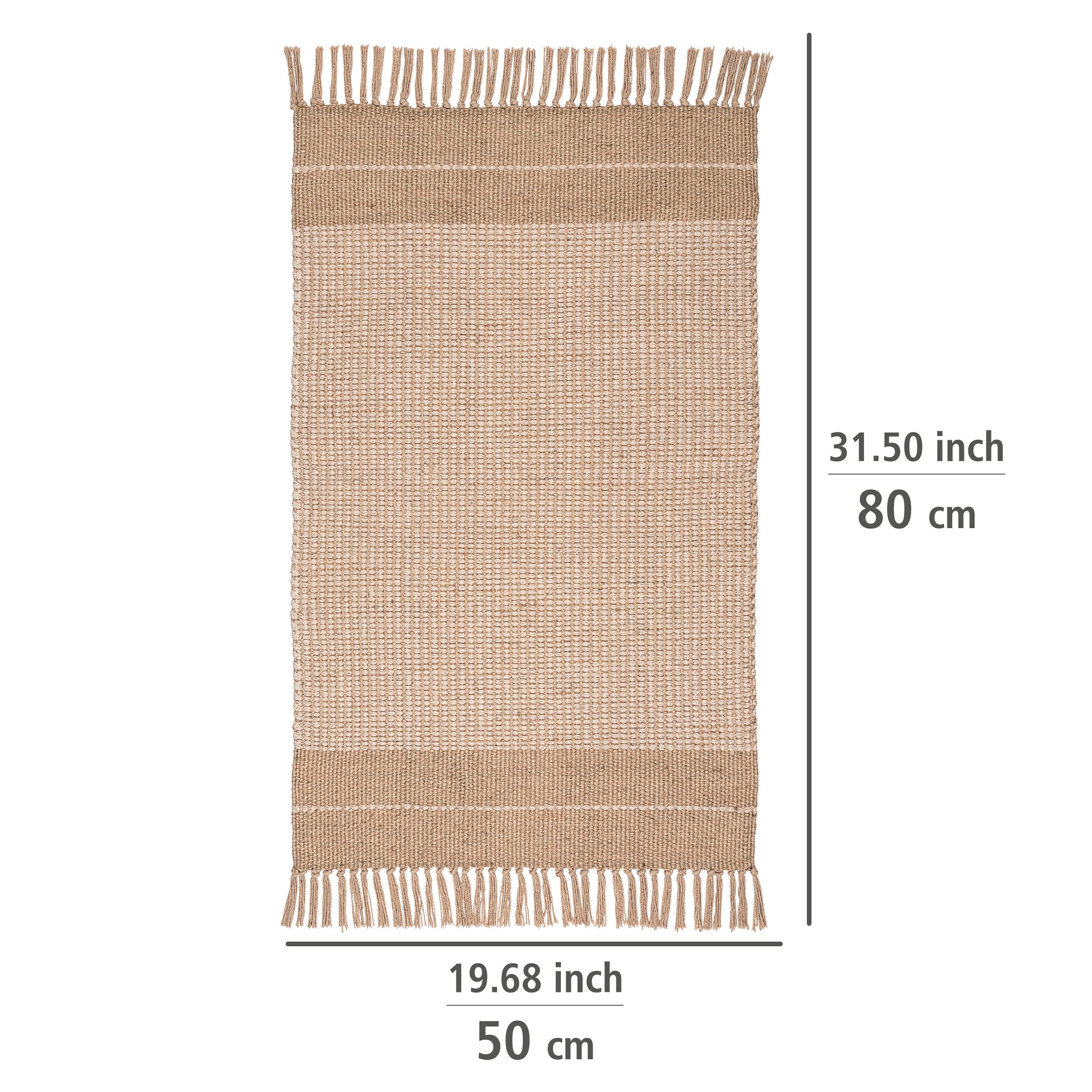 WENKO Badematte »Pica«, BxL: 50 x 80 cm