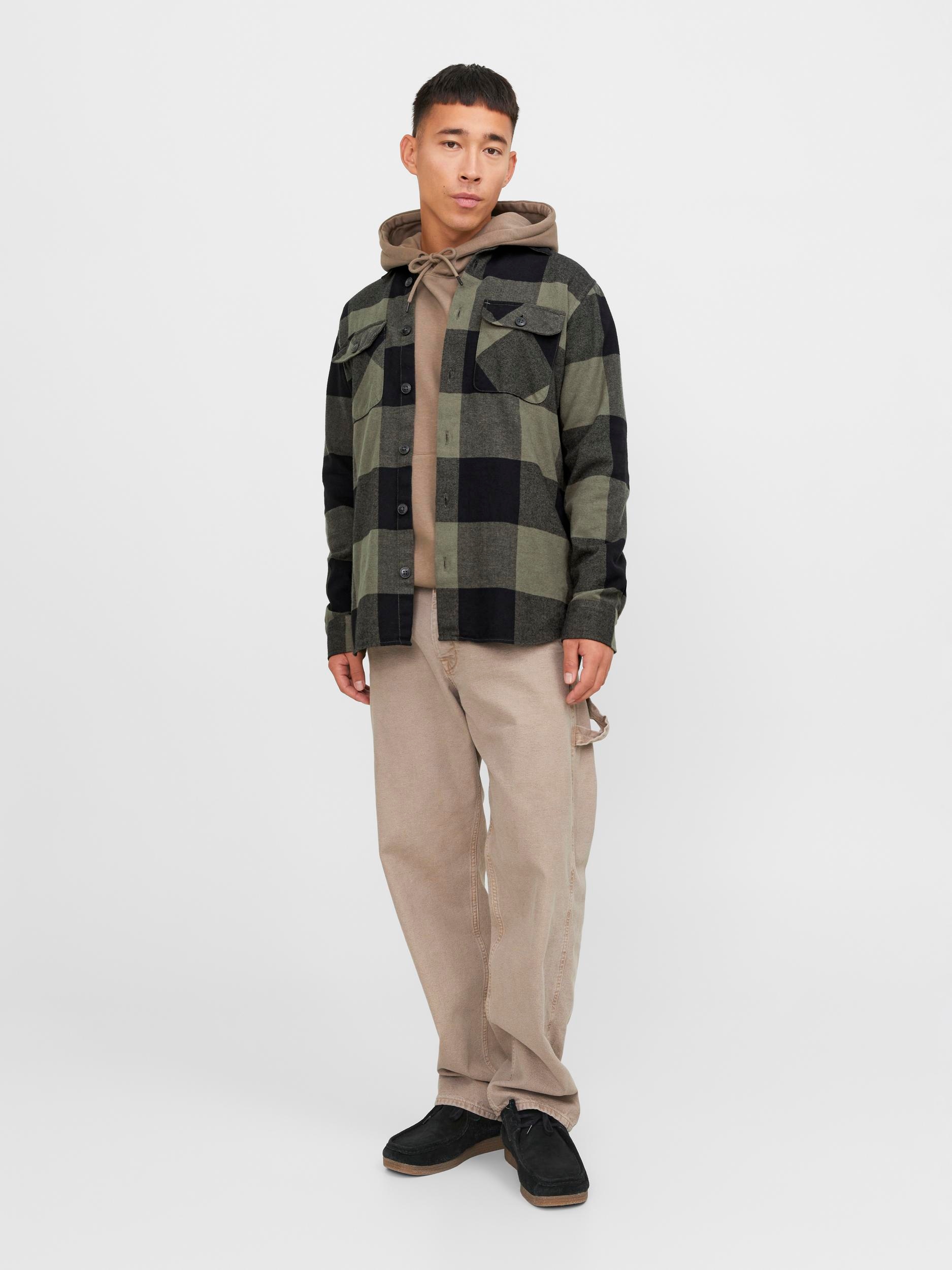 Jack & Jones Langarmhemd »JJEDARREN OVERSHIRT LS NOOS«