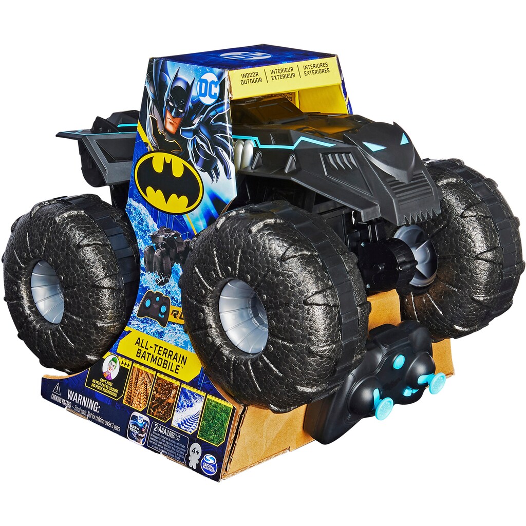 Spin Master RC-Auto »Batman, All-Terrain Fahrzeug, Batmobile,«, für Land und Wasser