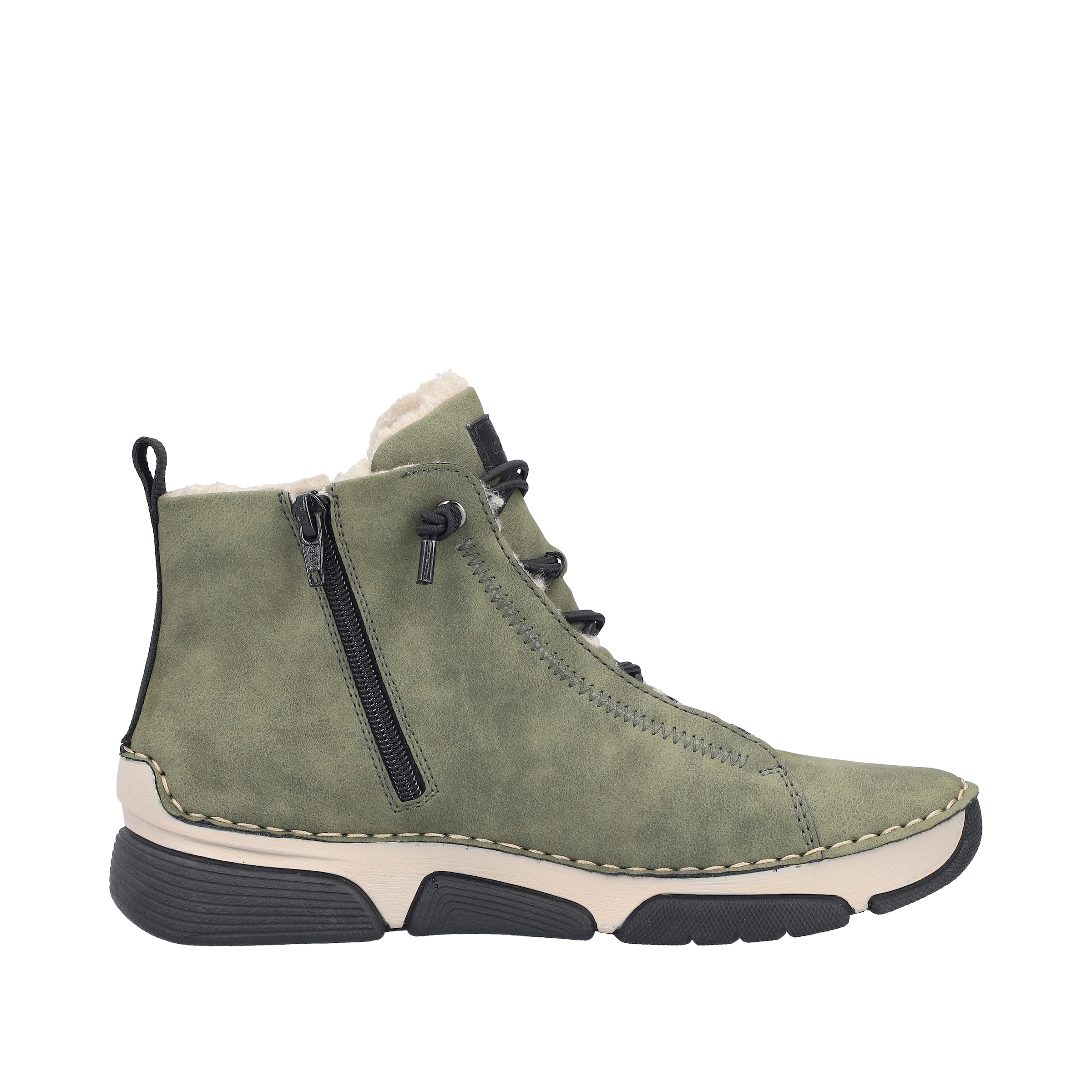 Rieker Winterboots  Winterstiefelette, Outdoorboots, Warmfutter, mit Innenreißverschluss