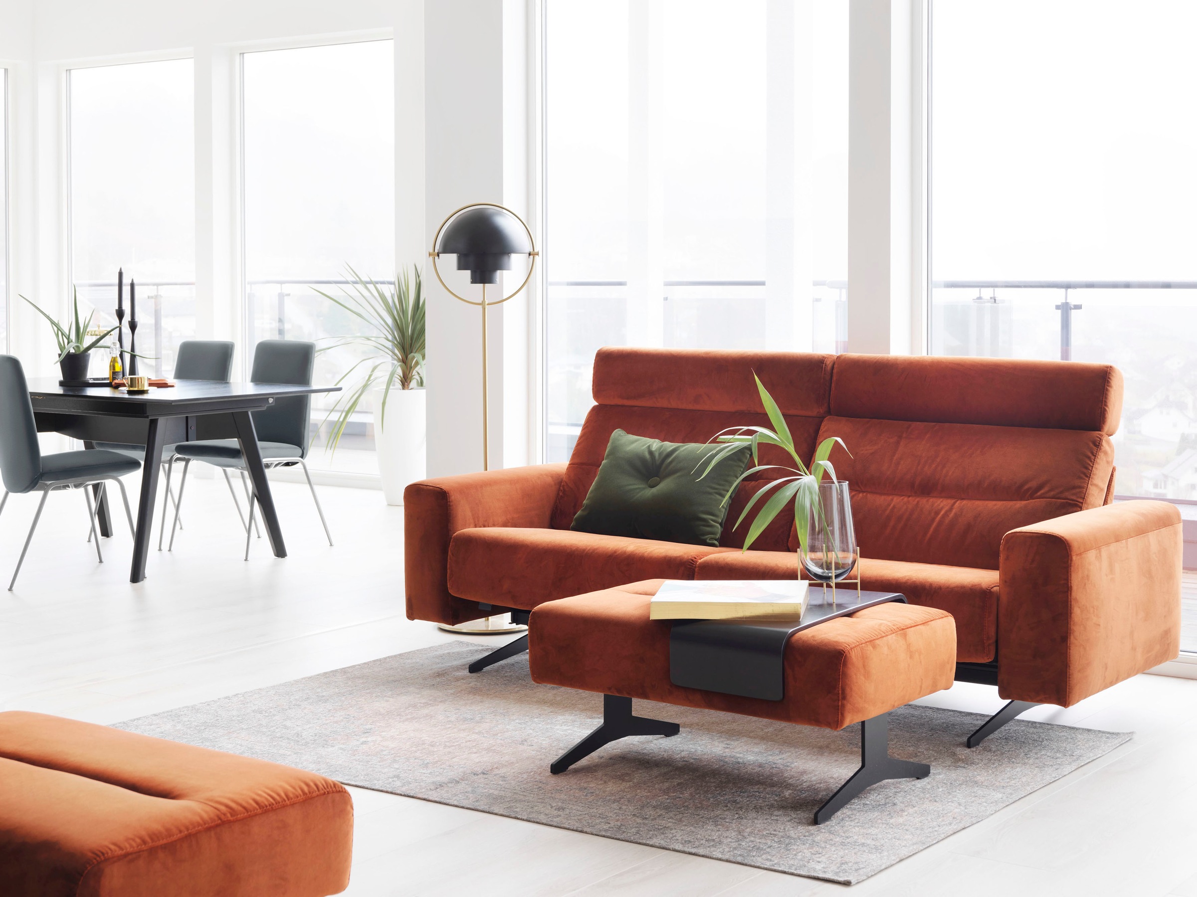 Stressless® Polsterstuhl »Laurel« () Low Back, Größe L, mit Beinen aus Stahl in Chrom glänzend