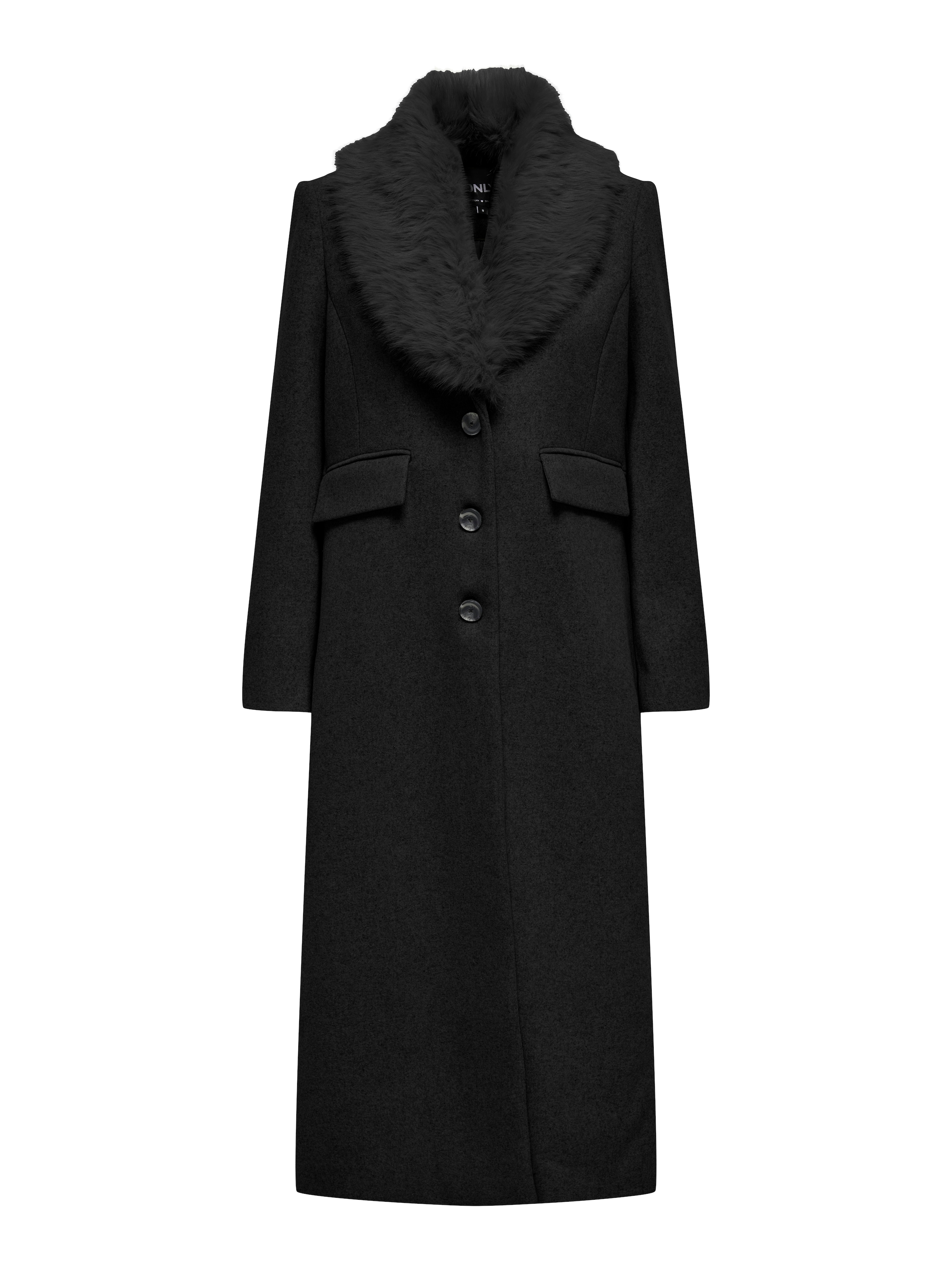 ONLY Langmantel »ONLANNIE LIFE FUR COLLAR COAT CC OTW«