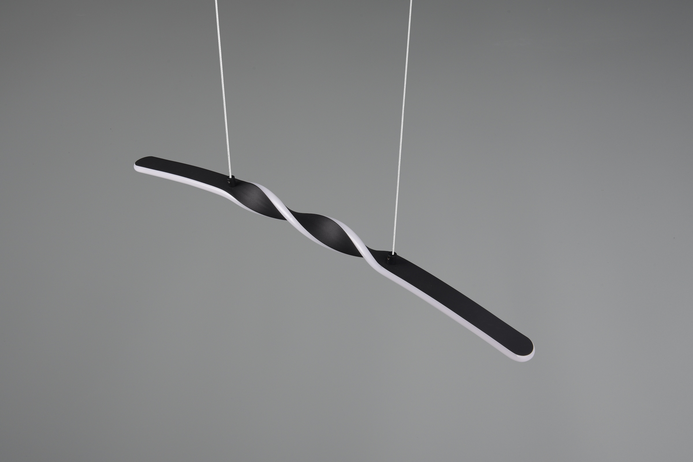 REALITY Leuchten LED Pendelleuchte »GINKO, Hängeleuchte LED 18W 1980 Lumen 3000K warmweiß« LED-Board 1 Stk. Warmweiß Hängelampe Esszimmer, höhenverstellbar bis max 150cm, Breite 79 cm