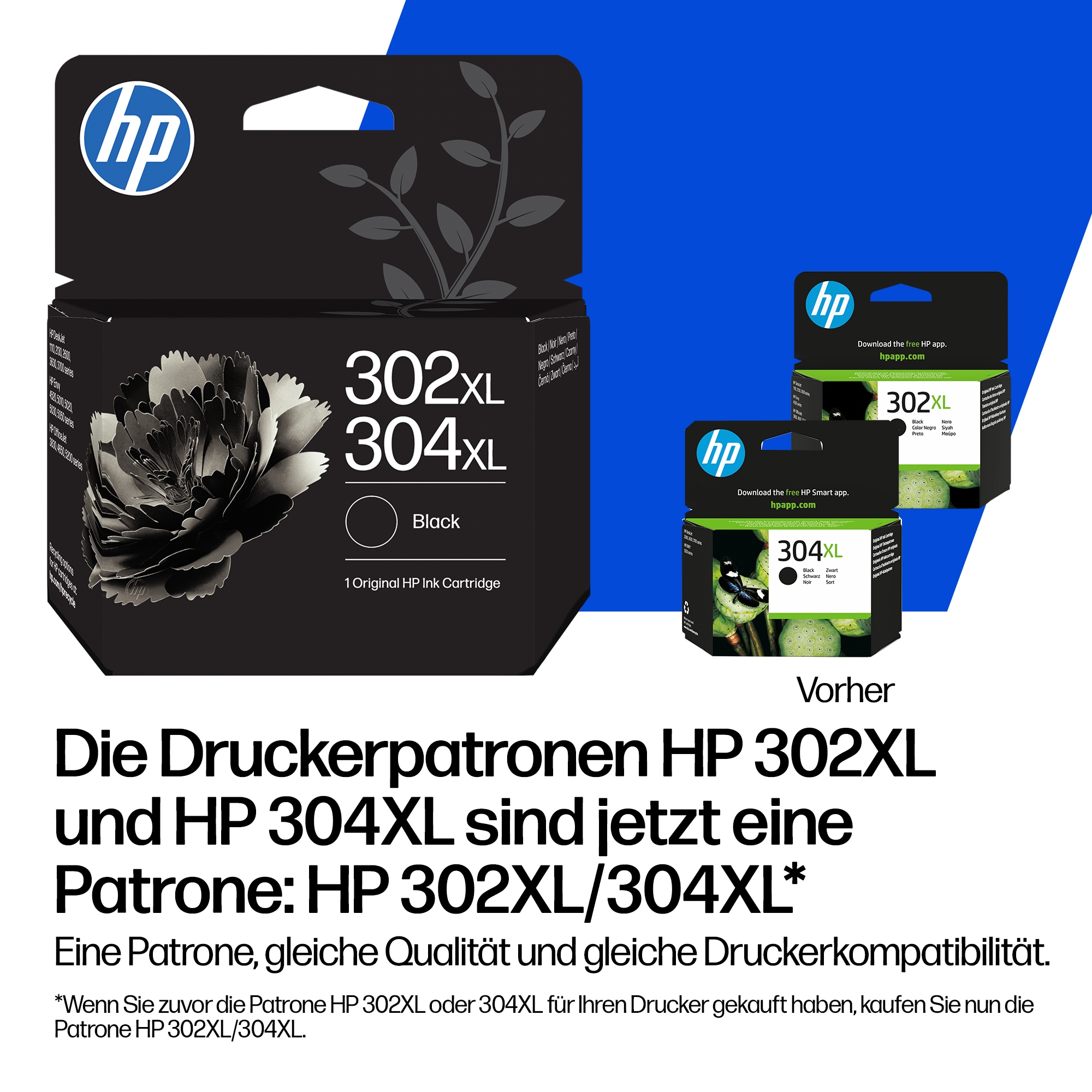 HP Tintenpatrone »302XL/304XL«