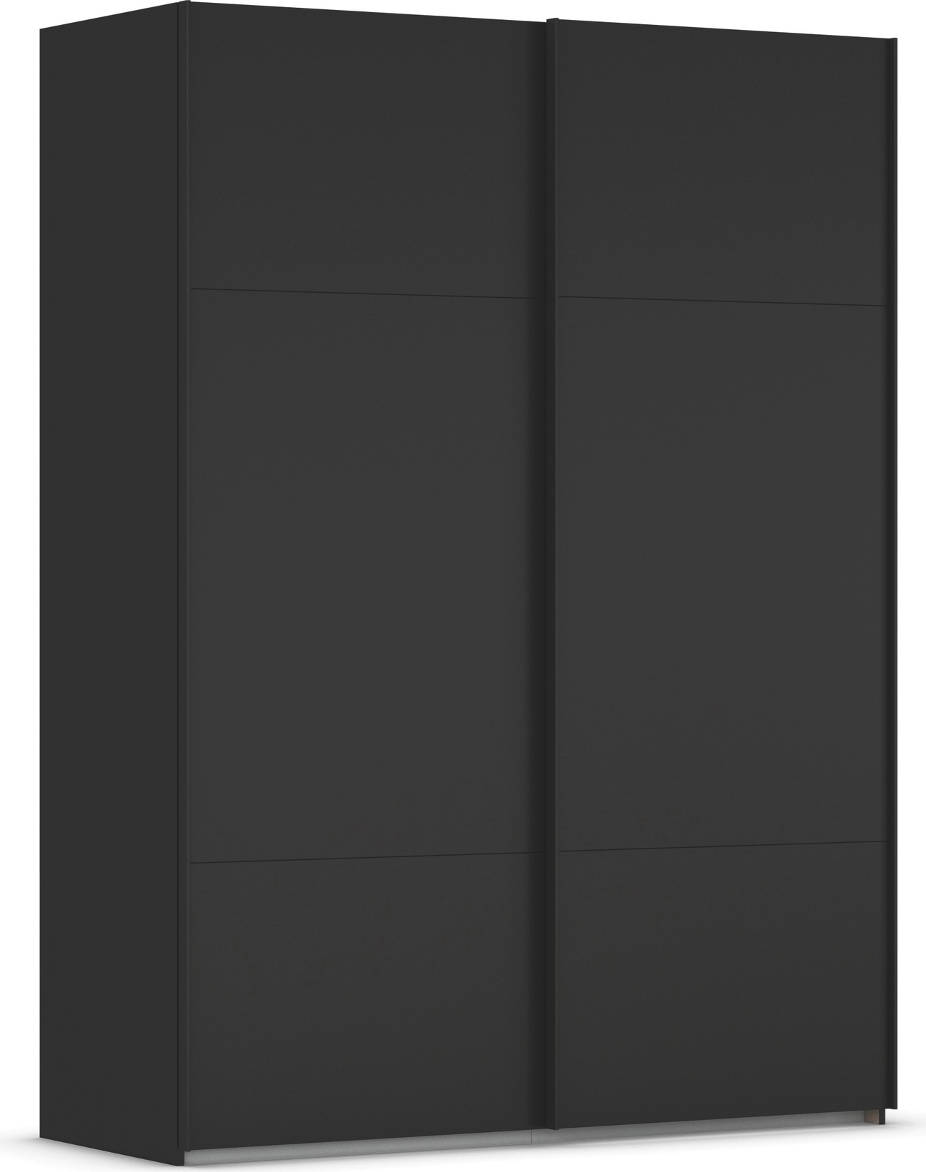 rauch Schwebetürenschrank »Kleiderschrank Schrank Garderobe Schlafzimmerschrank CONTIDO« in 3 verschiedenen Ausstattungen BASIC/CLASSIC/PREMIUM,  aus hochwertigem Material in 6 Breiten 2 Griff-Farben MADE IN GERMANY