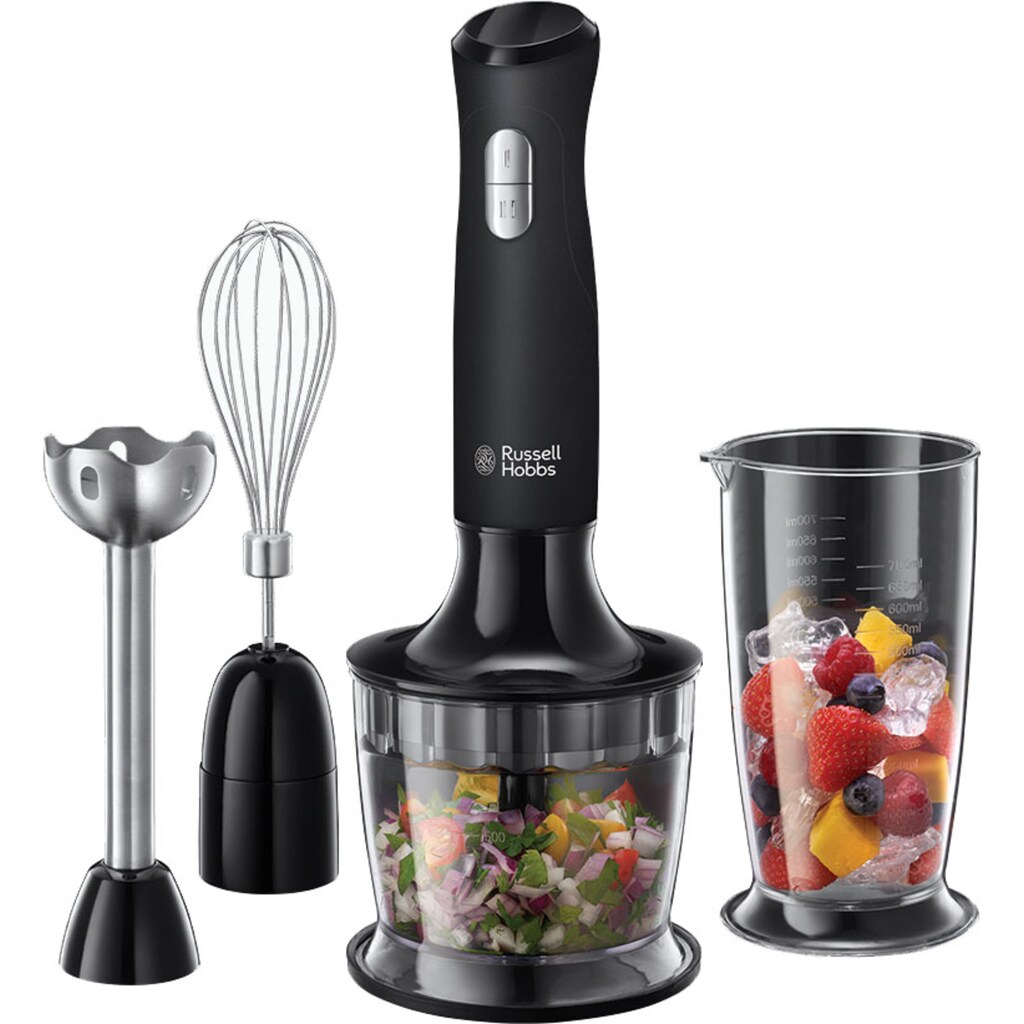 RUSSELL HOBBS Stabmixer »3-in-1, Matte Black 24702-56«, 500 W