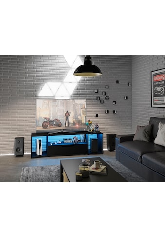 Media-Board »HACK«, TV-Möbel speziell für Gamer entwickelt