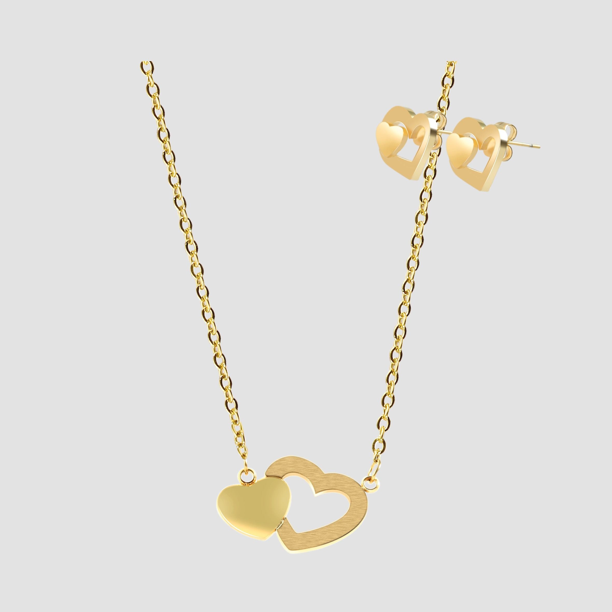 Adelia´s Gliederkette »Damen Halskette aus Edelstahl 45 cm«