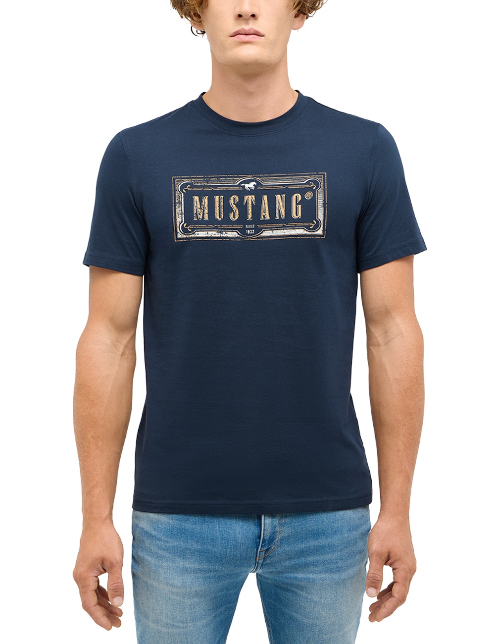 MUSTANG Kurzarmshirt »Herren Style Austin«