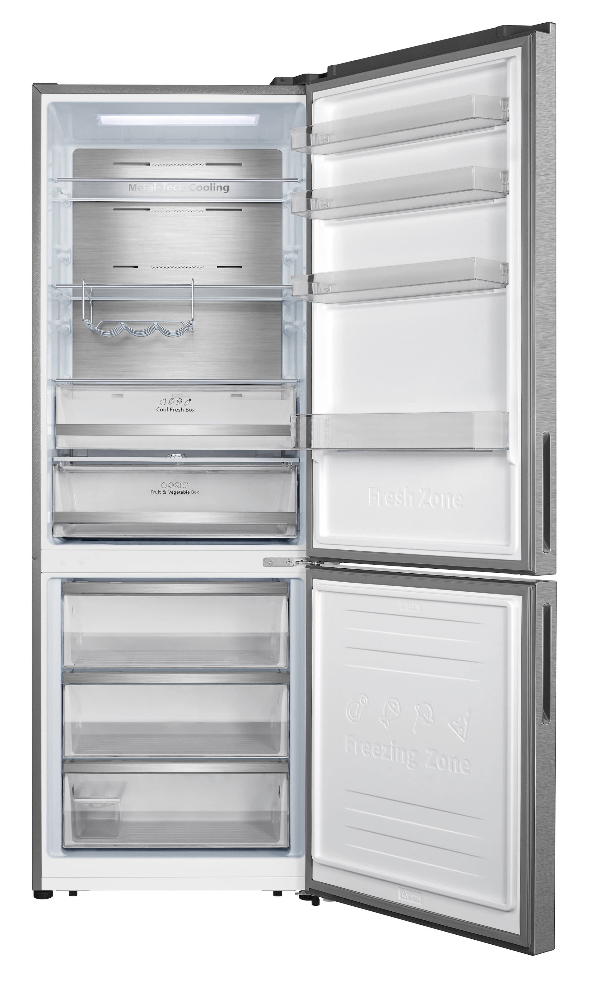 Hisense Kühl-/Gefrierkombination »RB645N4BIB« 201,3 cm hoch 70,4 cm breit 70cm breit