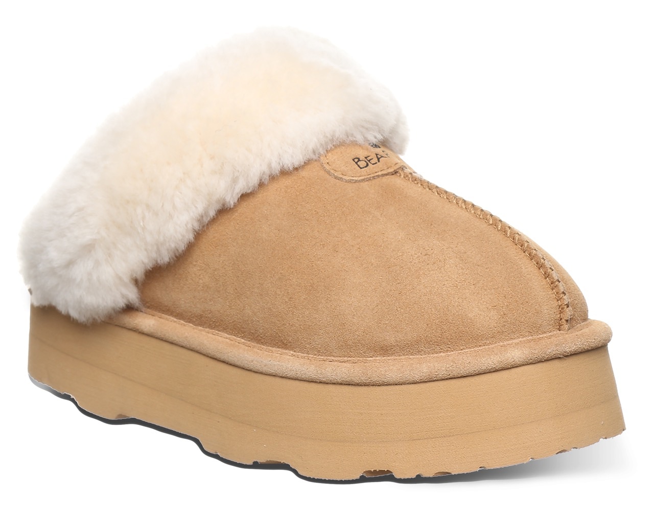 Bearpaw Hausschuh »RETRO PLATFORM LOKI«, Mules, Clog, Slides mit Plateausohle