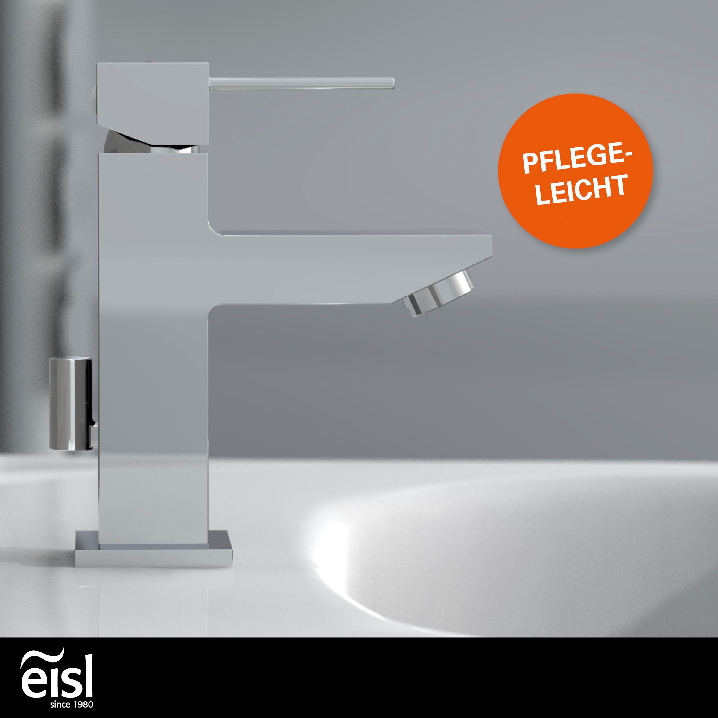 Eisl Waschtischarmatur »CALVINO« geräuscharme Kartusche, Marken-Mischdüse, inkl. Zugstange