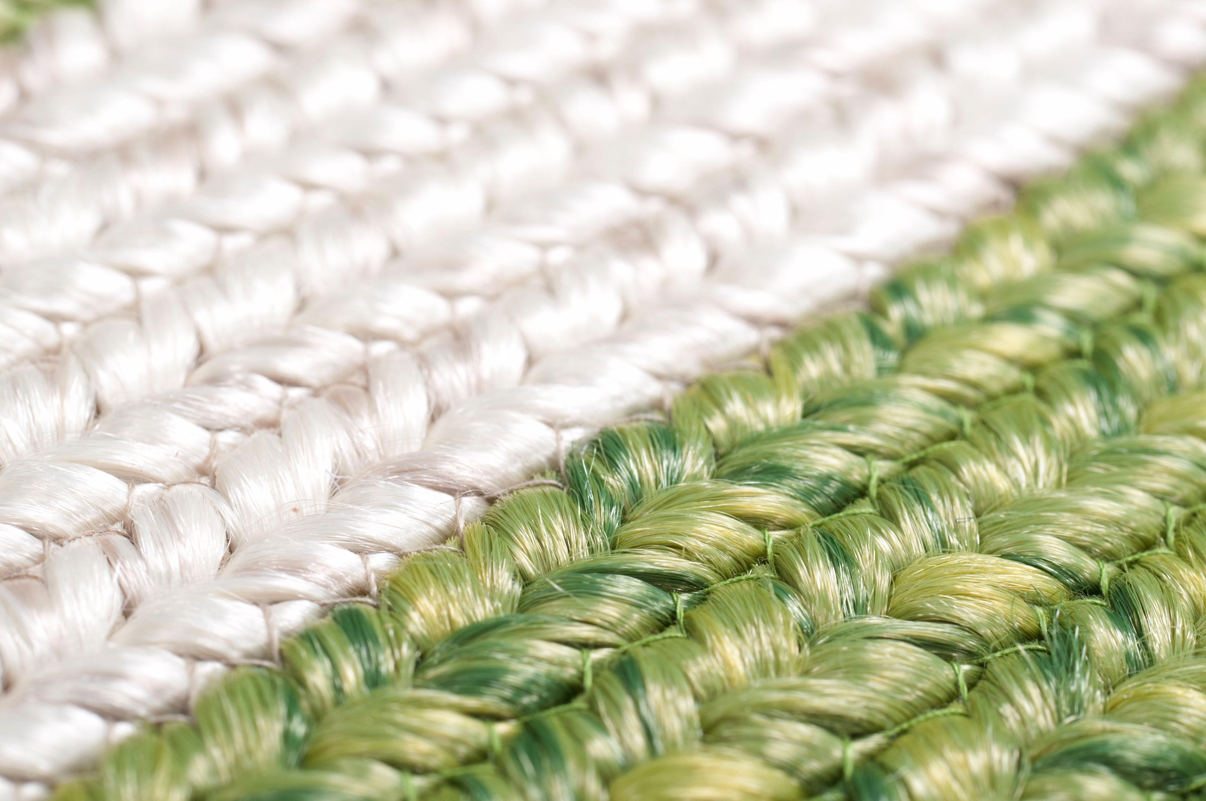 Gino Falcone Teppich »Benito«, rechteckig, 6 mm Höhe, Flachgewebe, Uni Farben, mit Bordüre, In- und Outdoor geeignet