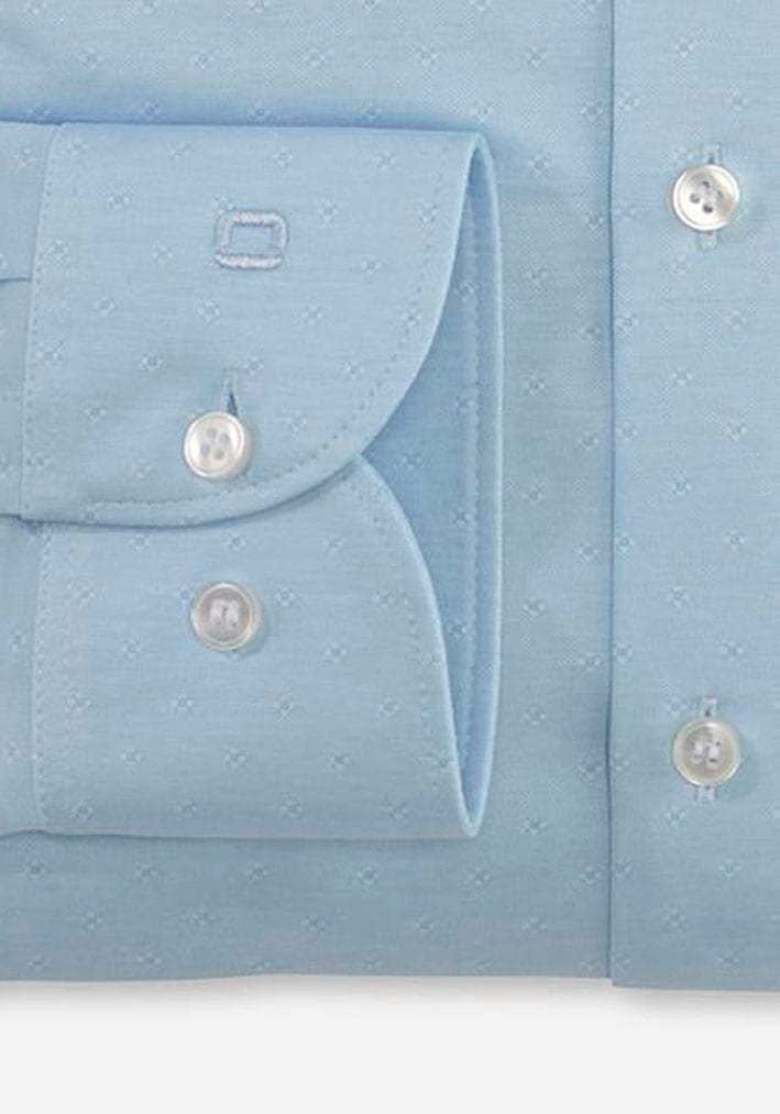 OLYMP Langarmhemd »No. Six 24/Seven super slim Jerseyhemd«