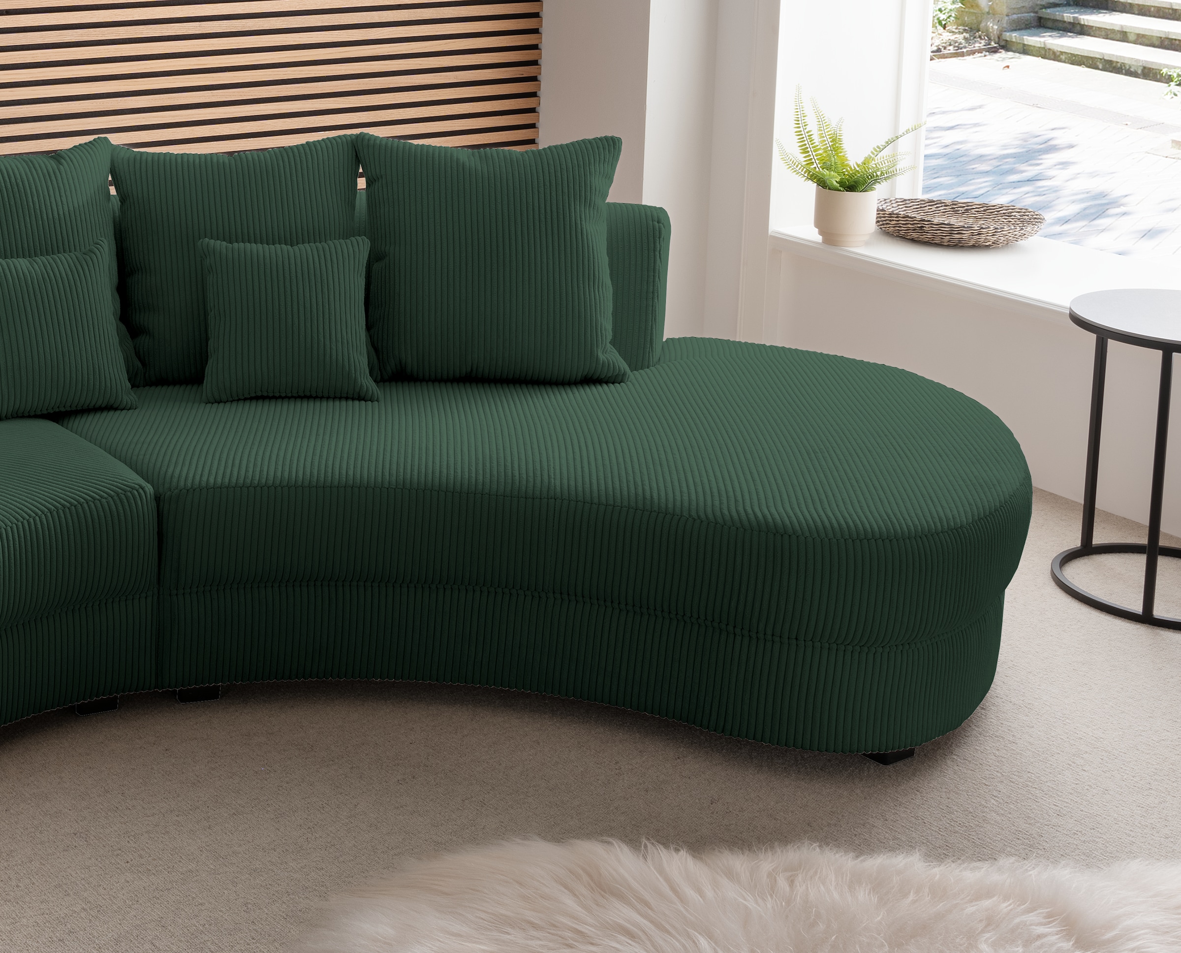 INOSIGN Ecksofa »Limoncello organische Formensprache, L-Form«, ergonomische Form