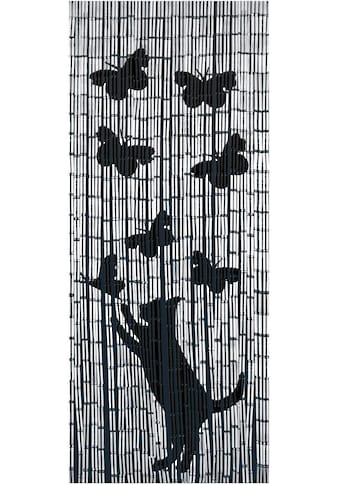 WENKO Türvorhang »Katze&Schmetterling«, (1 St.), handgearbeitet kaufen