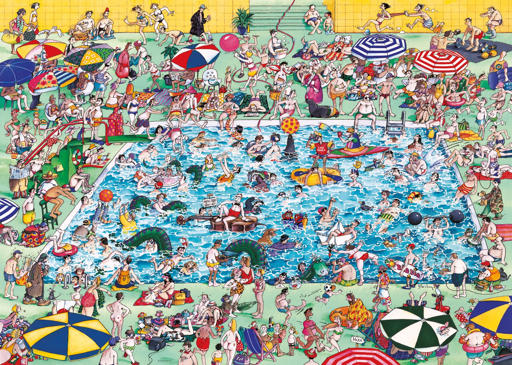 HEYE Puzzle »Cool Down!, Blachon«, Made in Germany