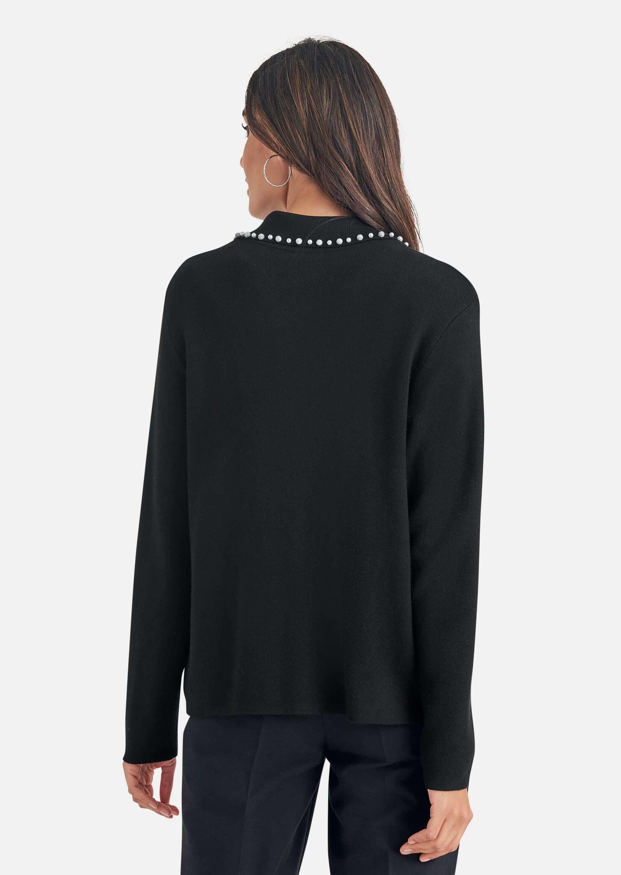 MADELEINE Strickjacke »Strickjacke Strickjacke mit Zierperlen«