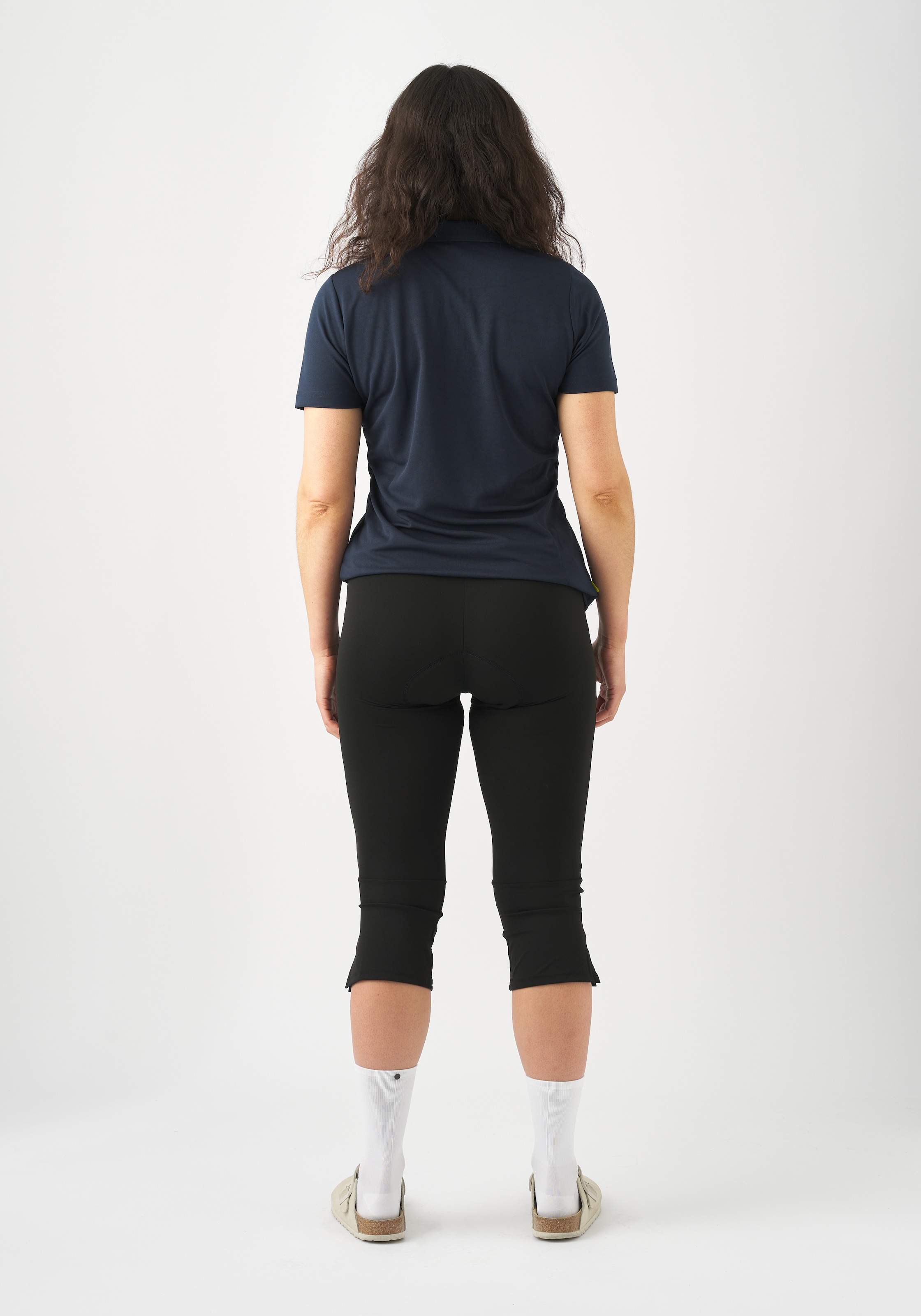 Gonso Fahrradhose »Essential Tight 3/4 Flared W«  Damen Radhose mit Sitzpolster, Radlerhose