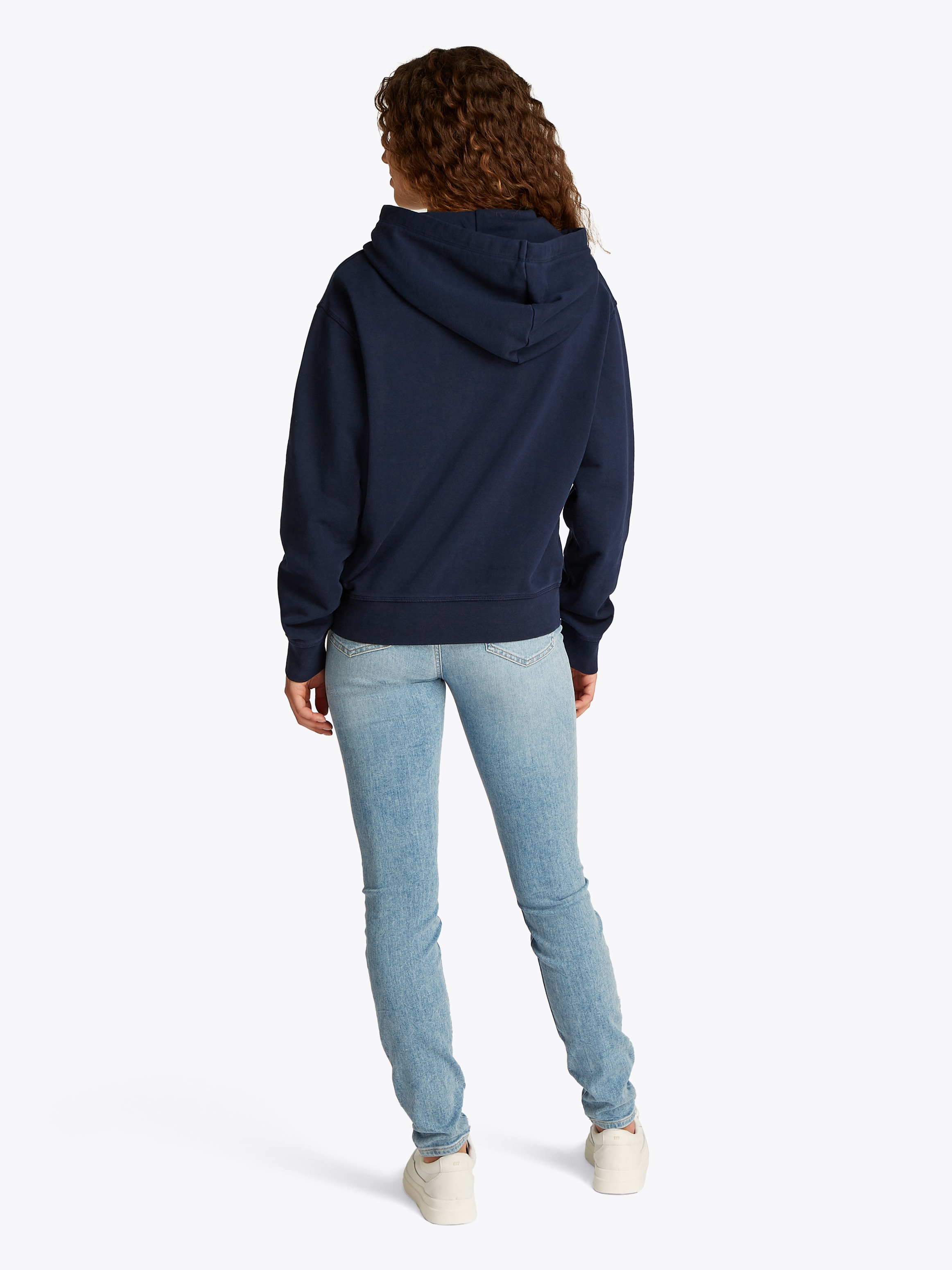 Tommy Hilfiger Hoodie »REG CONTRAST FLAG HOODIE«, mit Logo-Flag