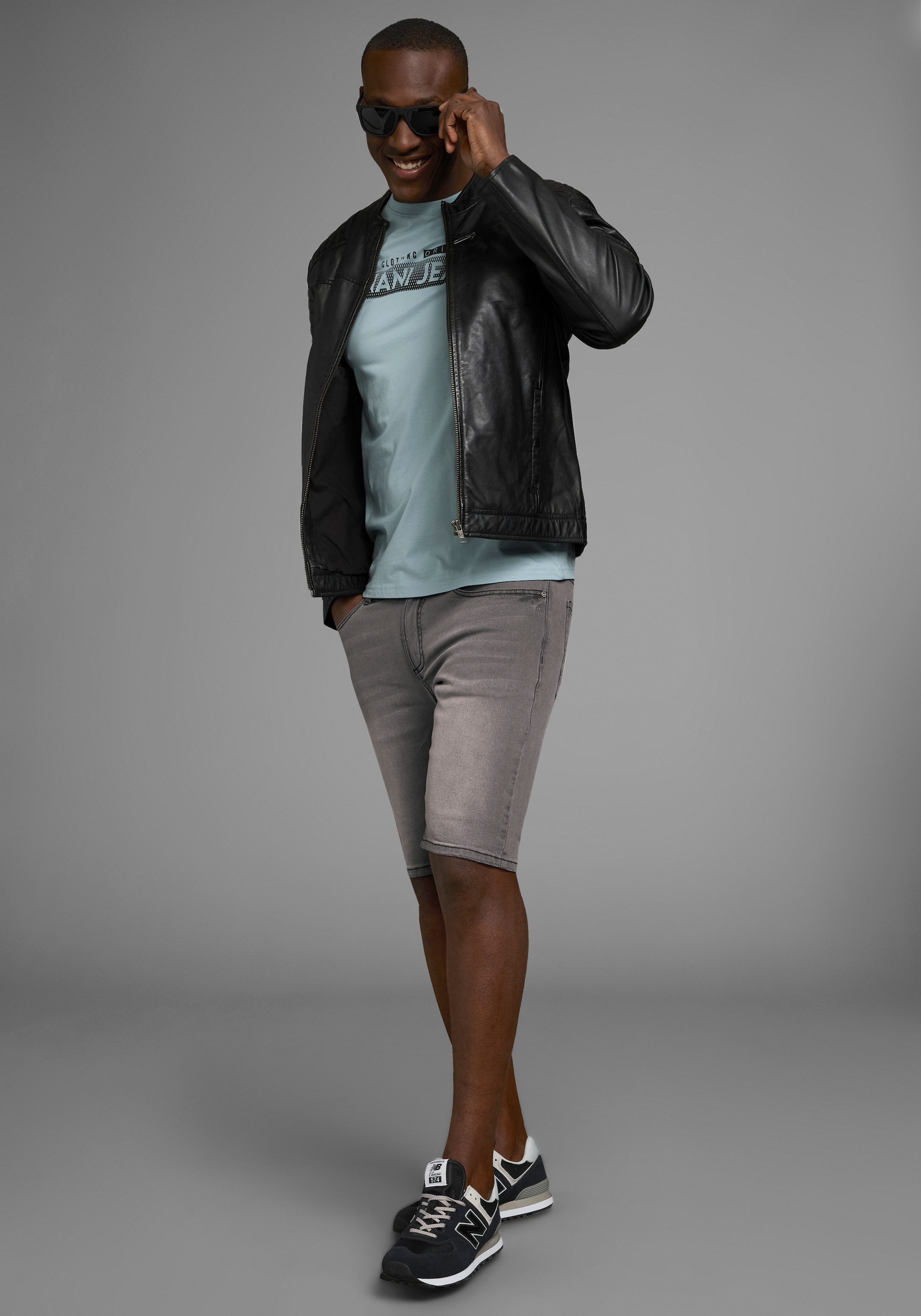 Bruno Banani Jeansshorts »Hutch-Shorts«, niedrige Leibhöhe
