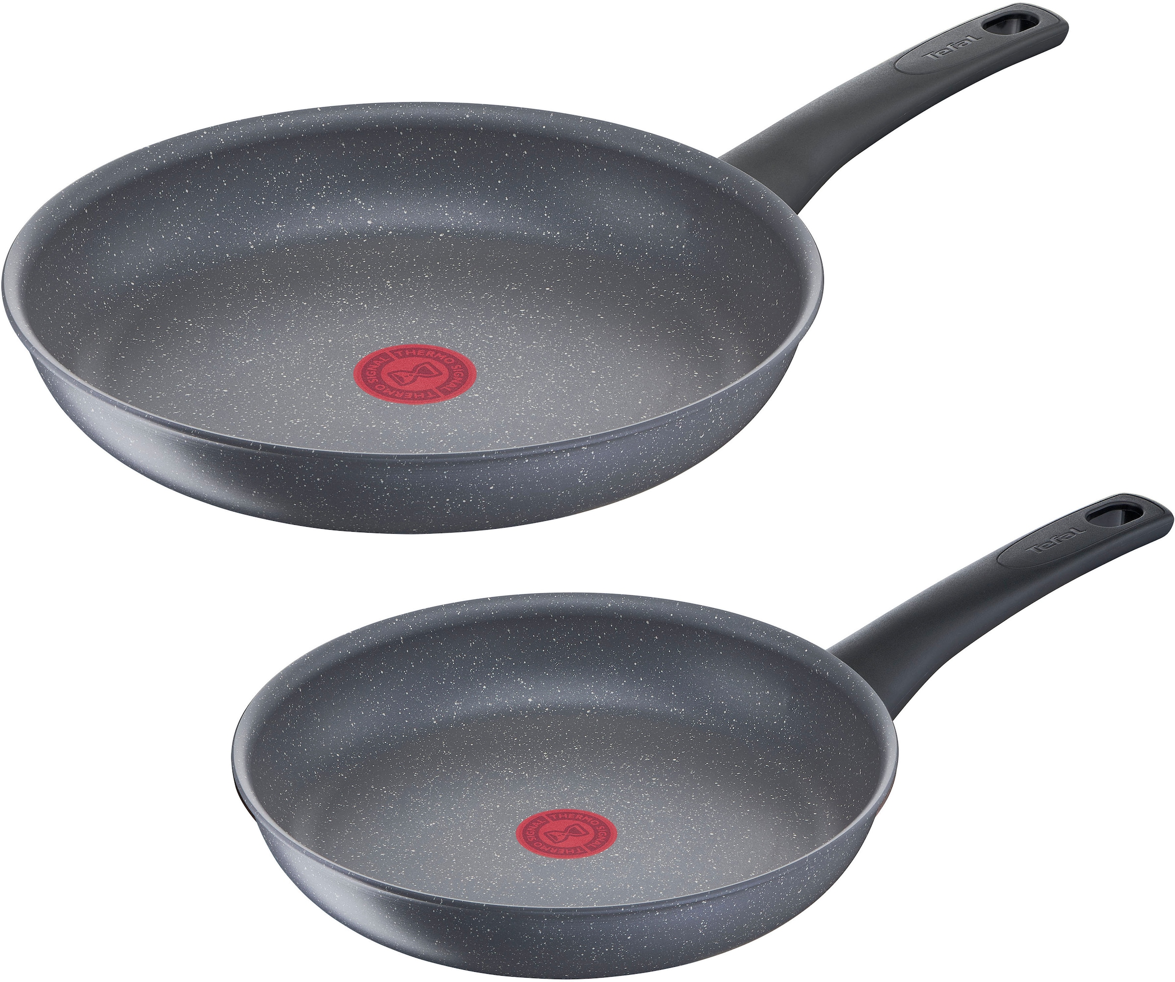 Pfannen-Set »Healthy Chef«, Aluminium, (Set, 2 tlg., je 1 Pfanne Ø 24 und 28 cm),...