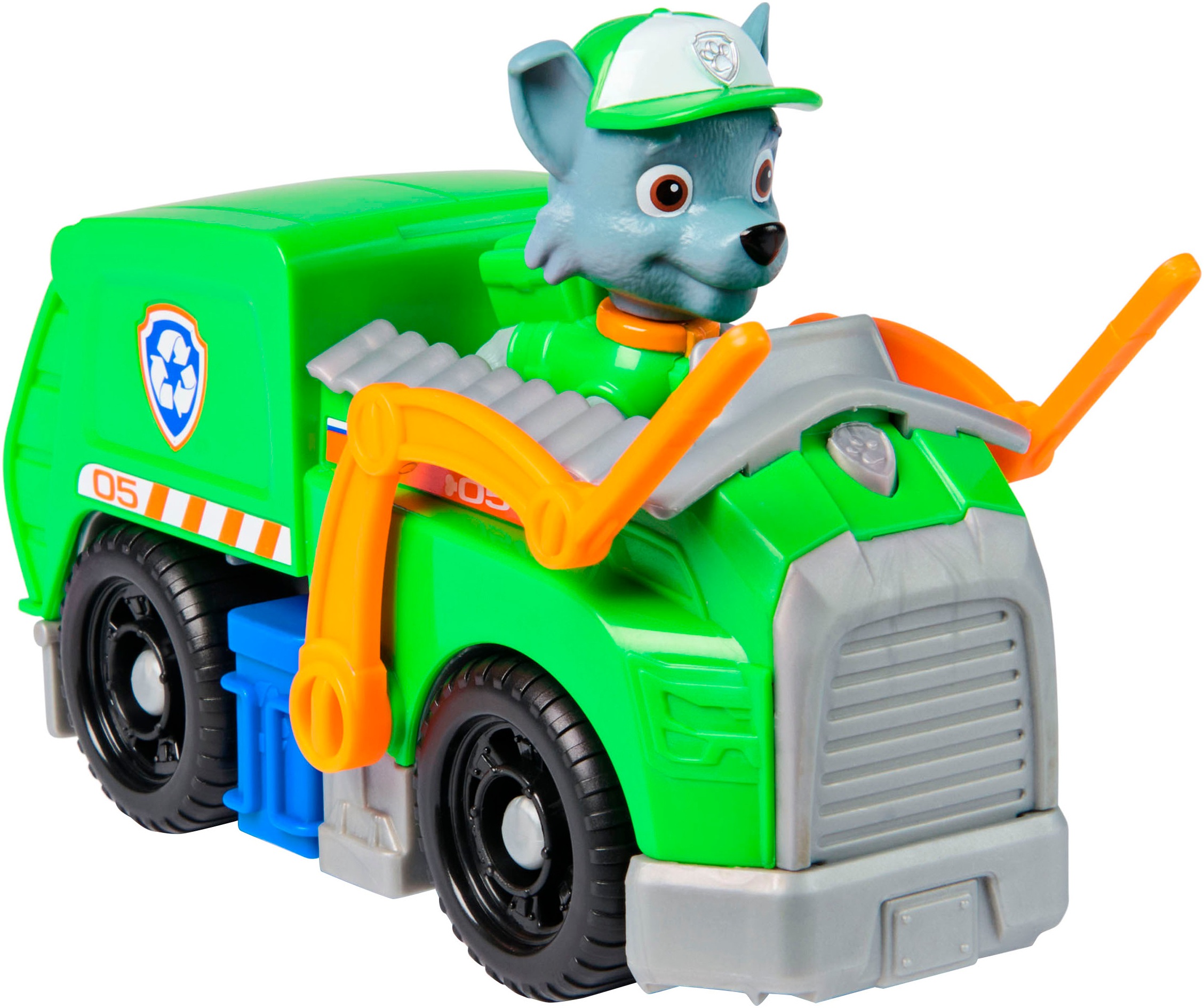 Spin Master Spielzeug-Auto »PAW Patrol, Sust. Basic Vehicle Rocky«, zum Teil aus recycelten Material